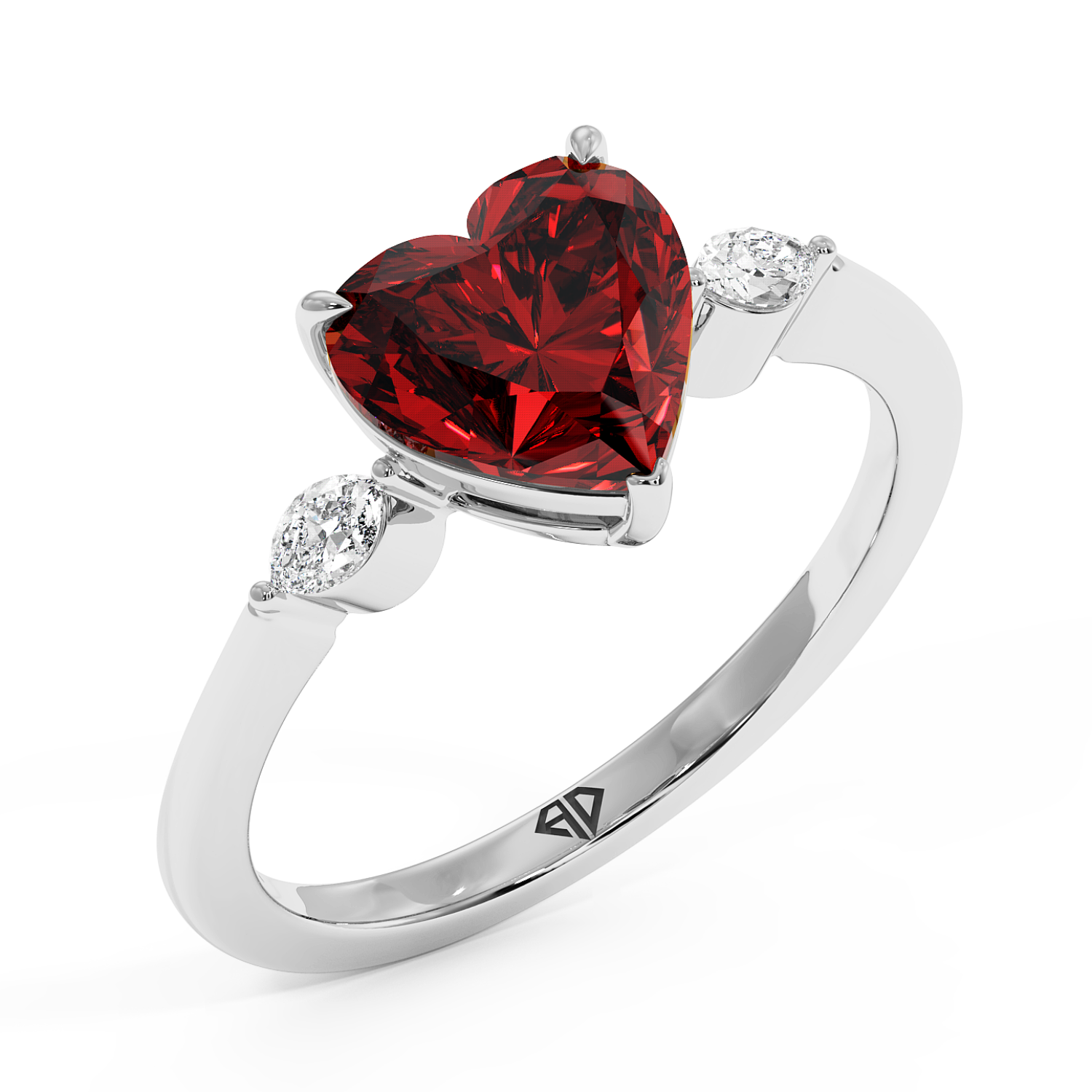 Platinum Montana Engagement Ring