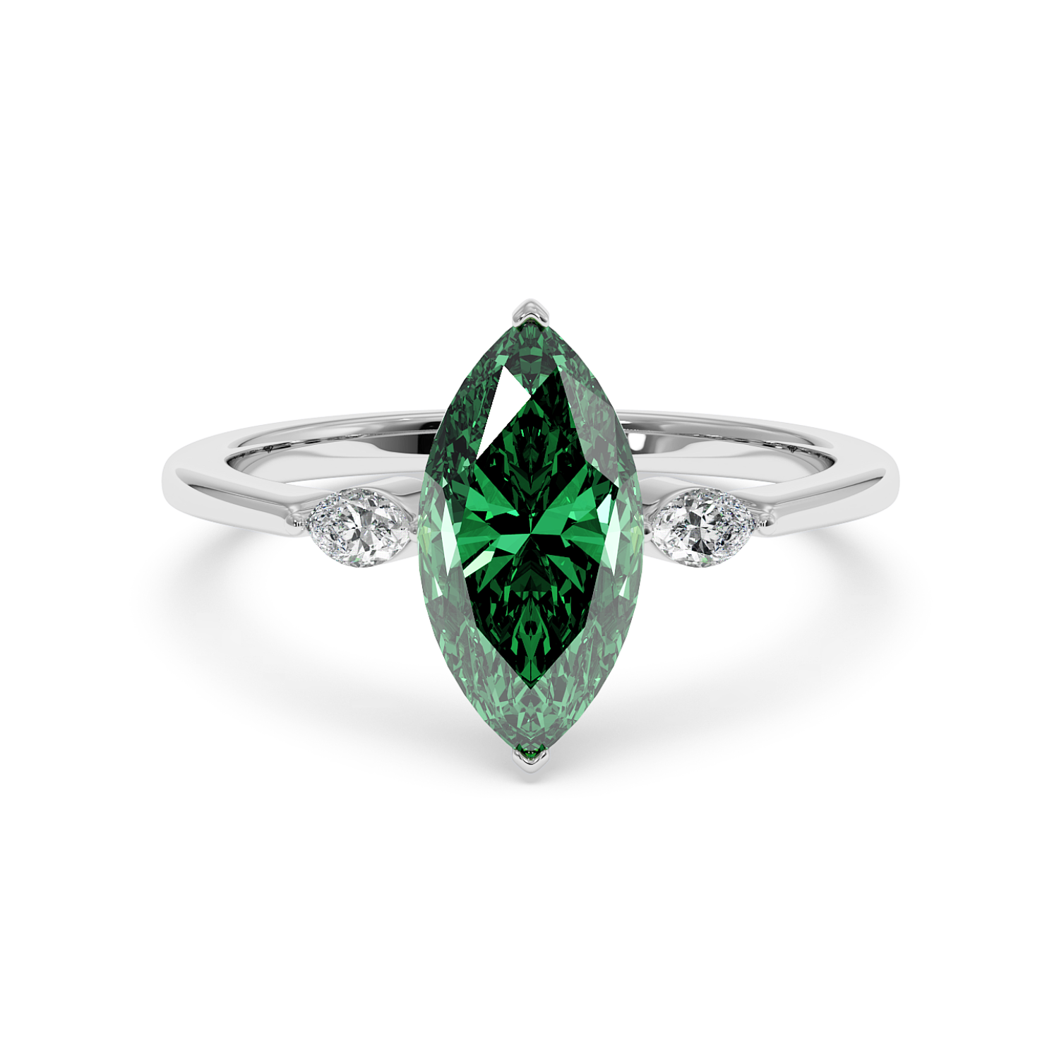 Platinum Montana Engagement Ring