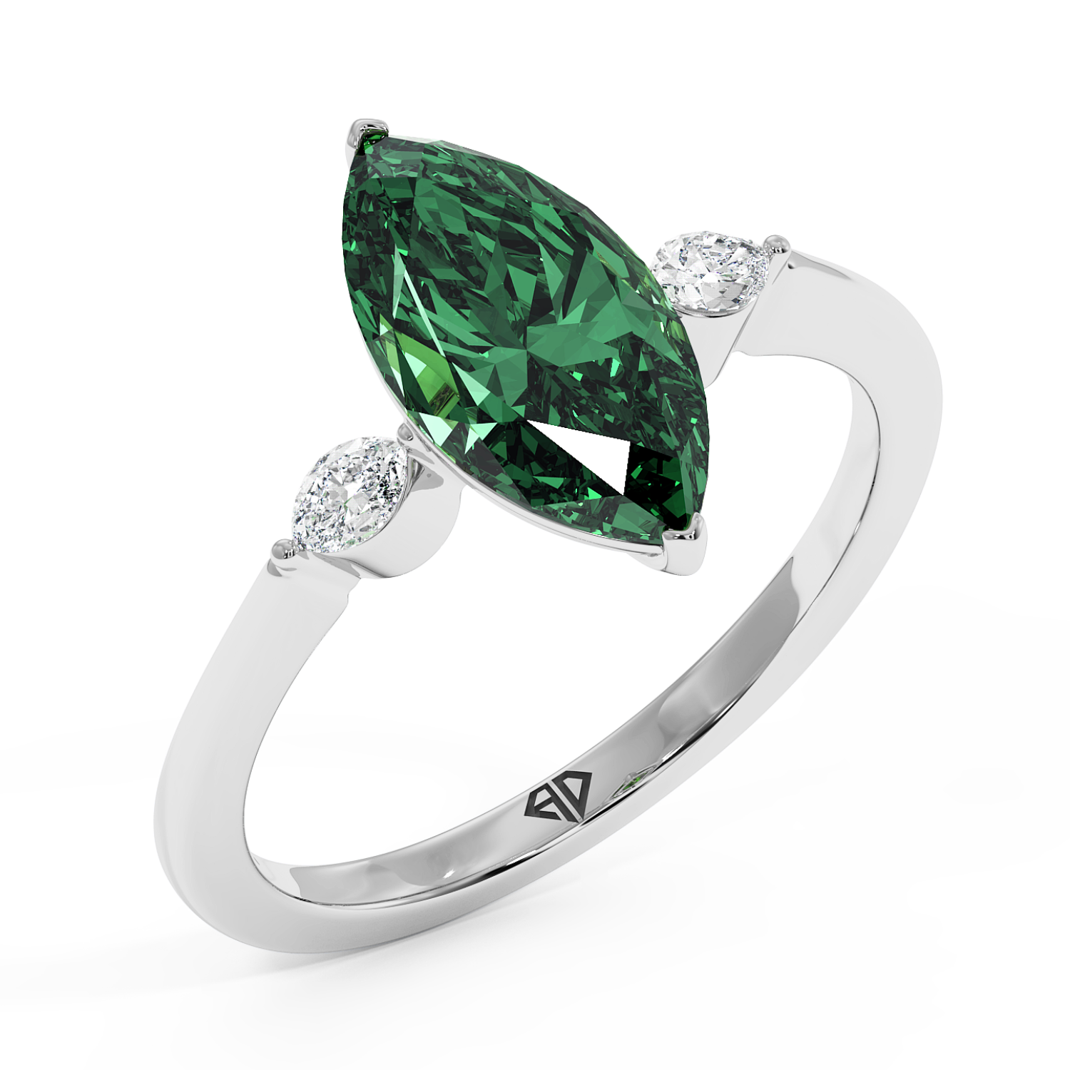 Platinum Montana Engagement Ring