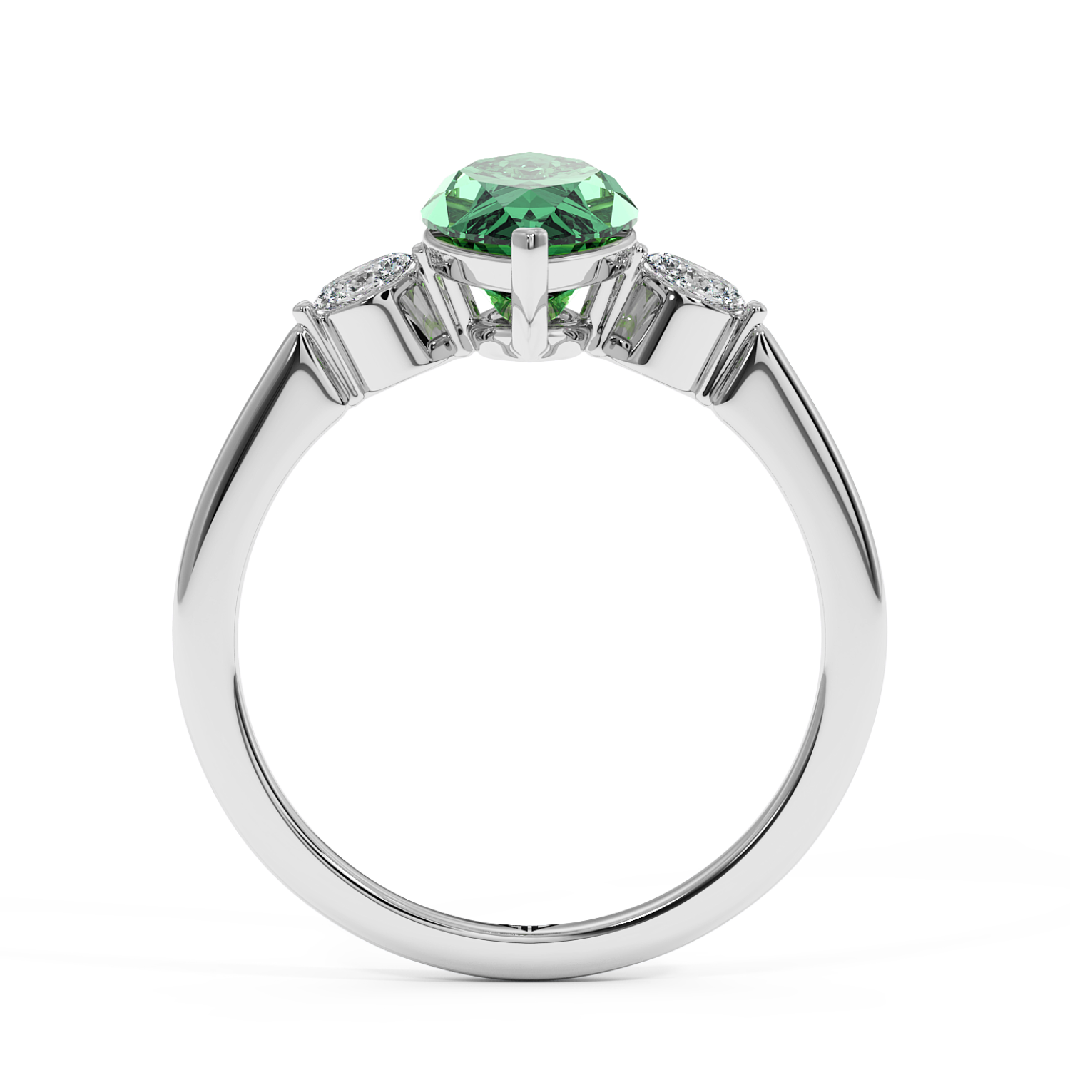 Platinum Montana Engagement Ring