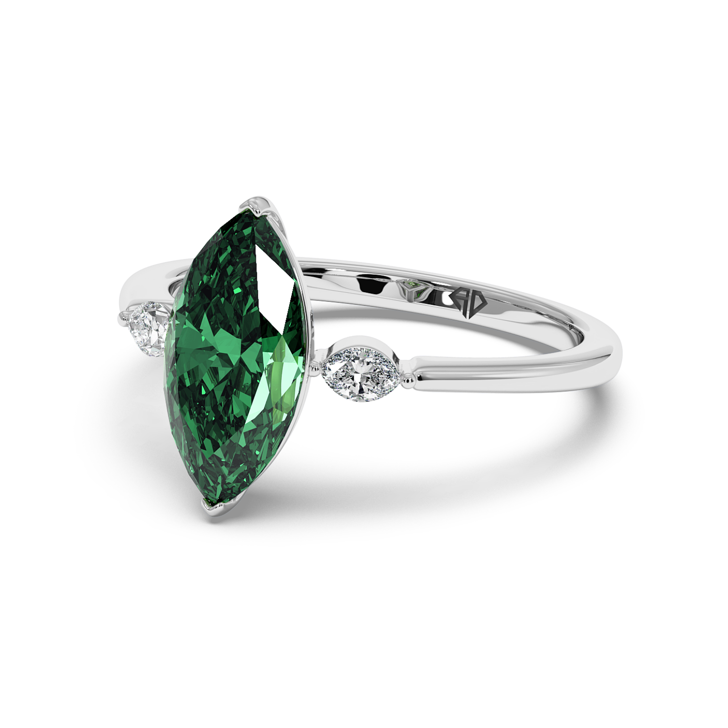 Platinum Montana Engagement Ring