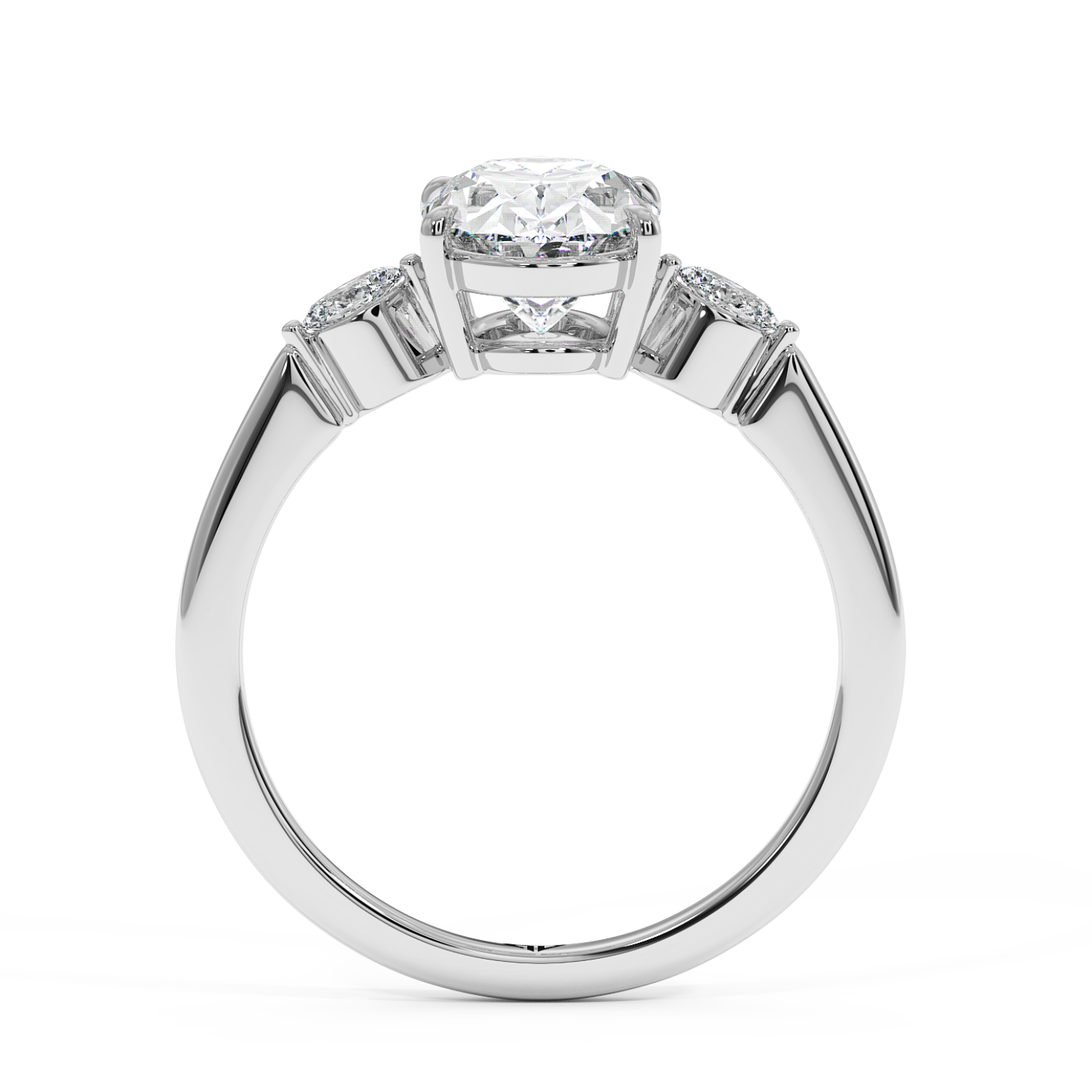 Platinum Montana Engagement Ring
