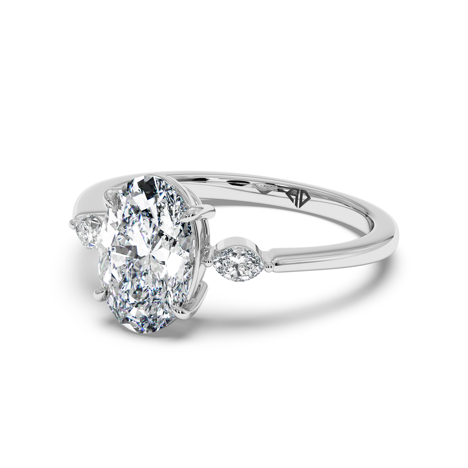 Platinum Montana Engagement Ring