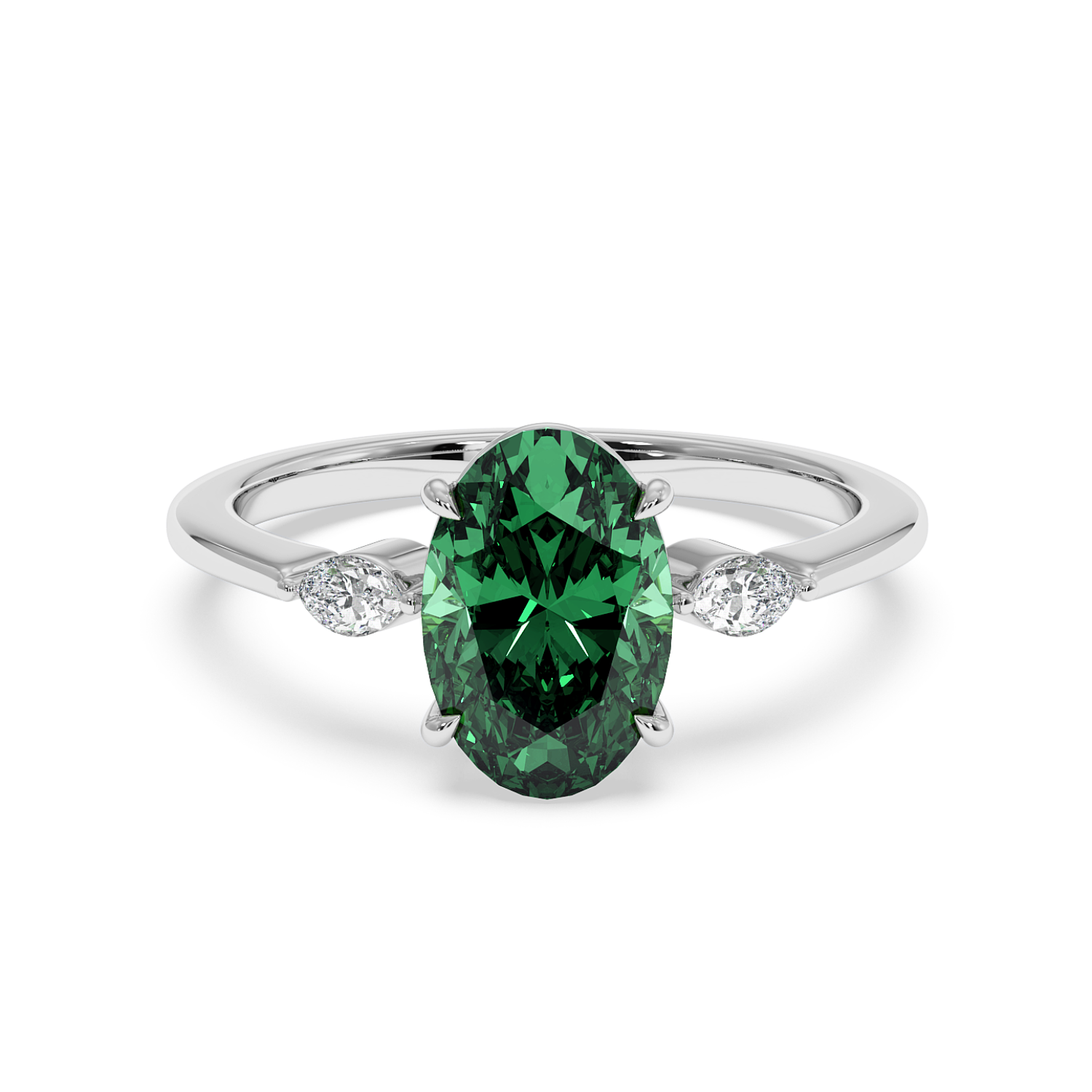 Platinum Montana Engagement Ring