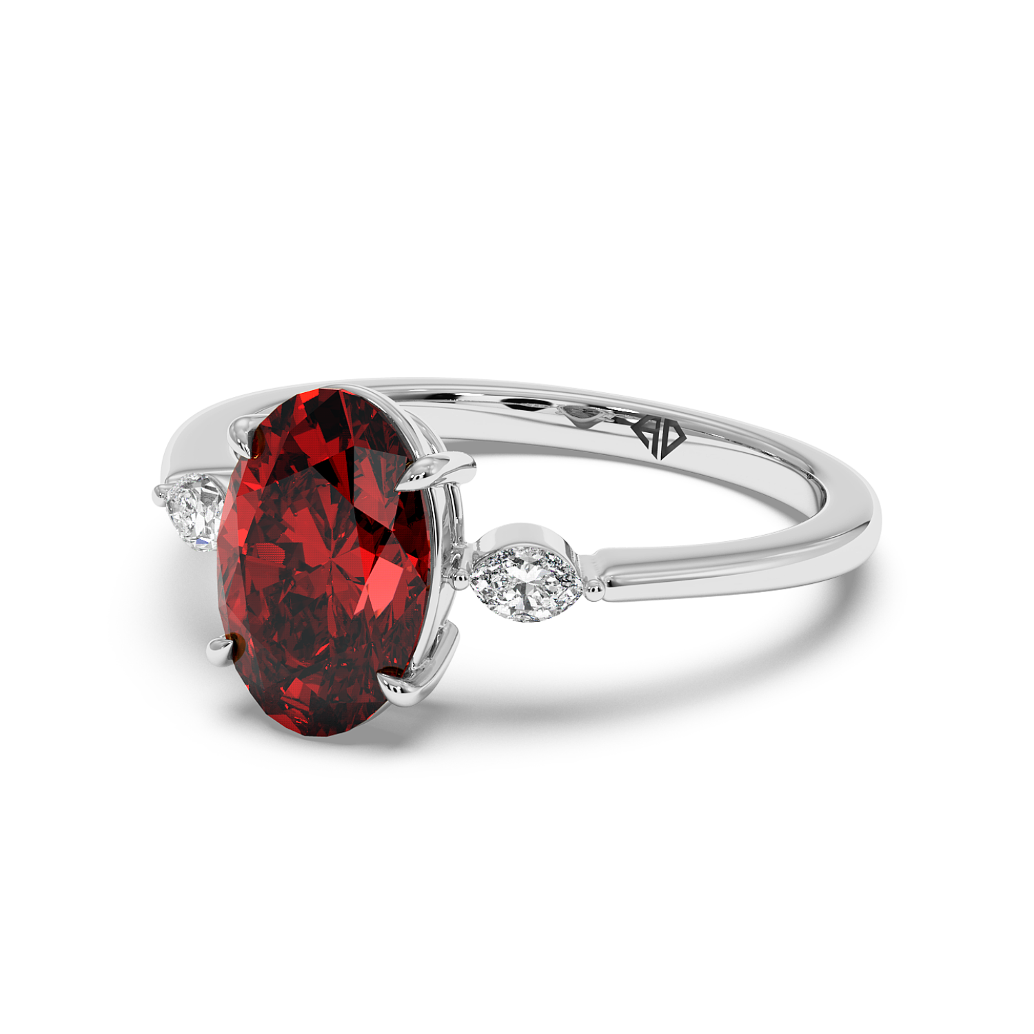 Platinum Montana Engagement Ring