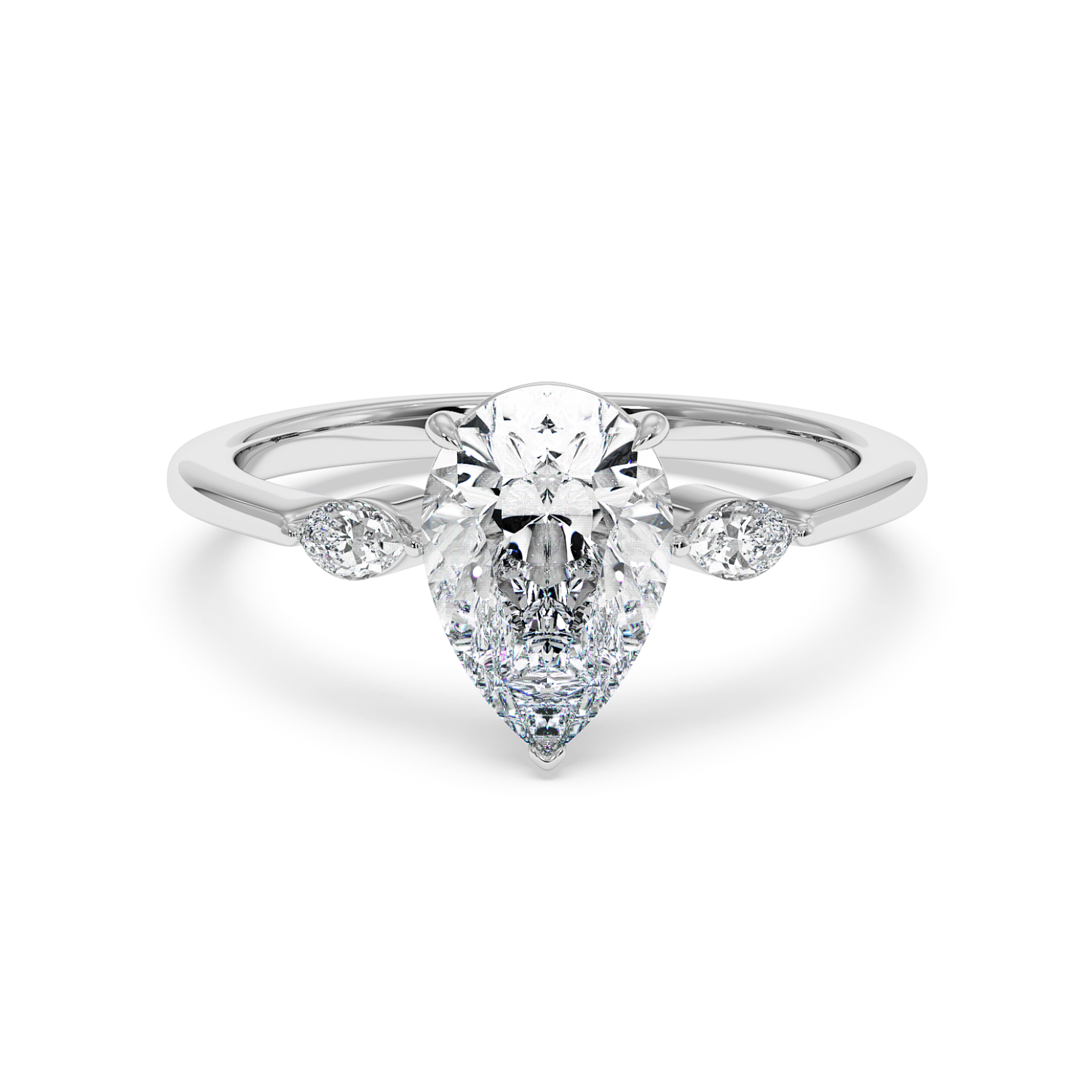 Platinum Montana Engagement Ring