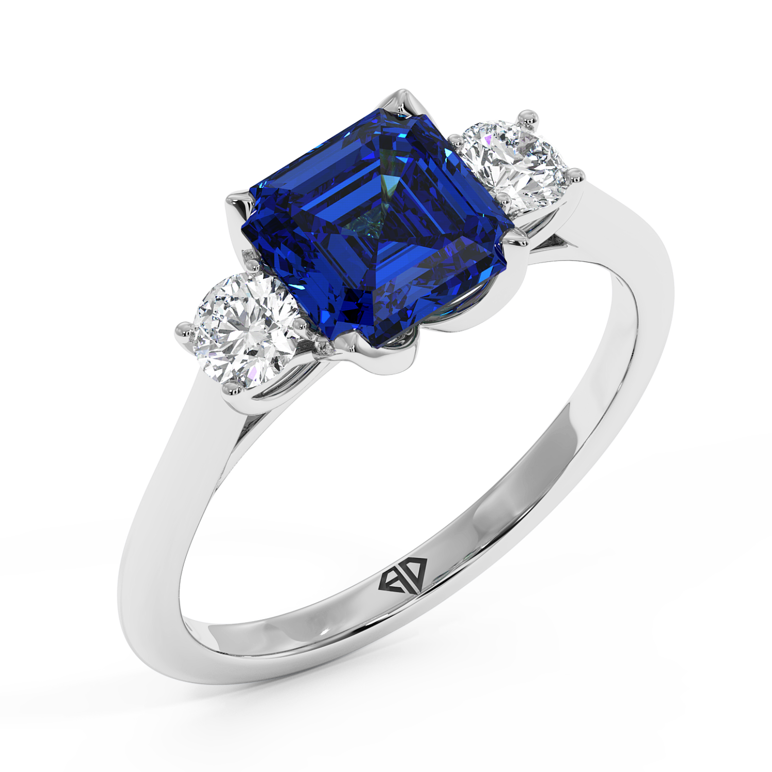 18K White Gold Dolce Engagement Ring