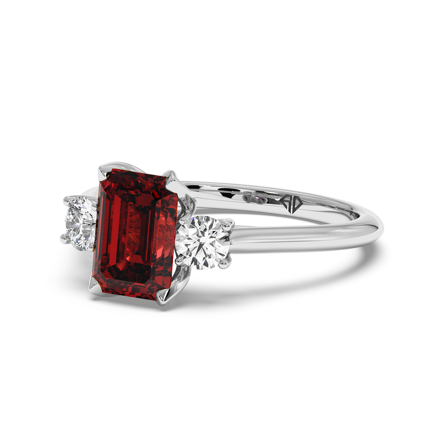 18K White Gold Dolce Engagement Ring