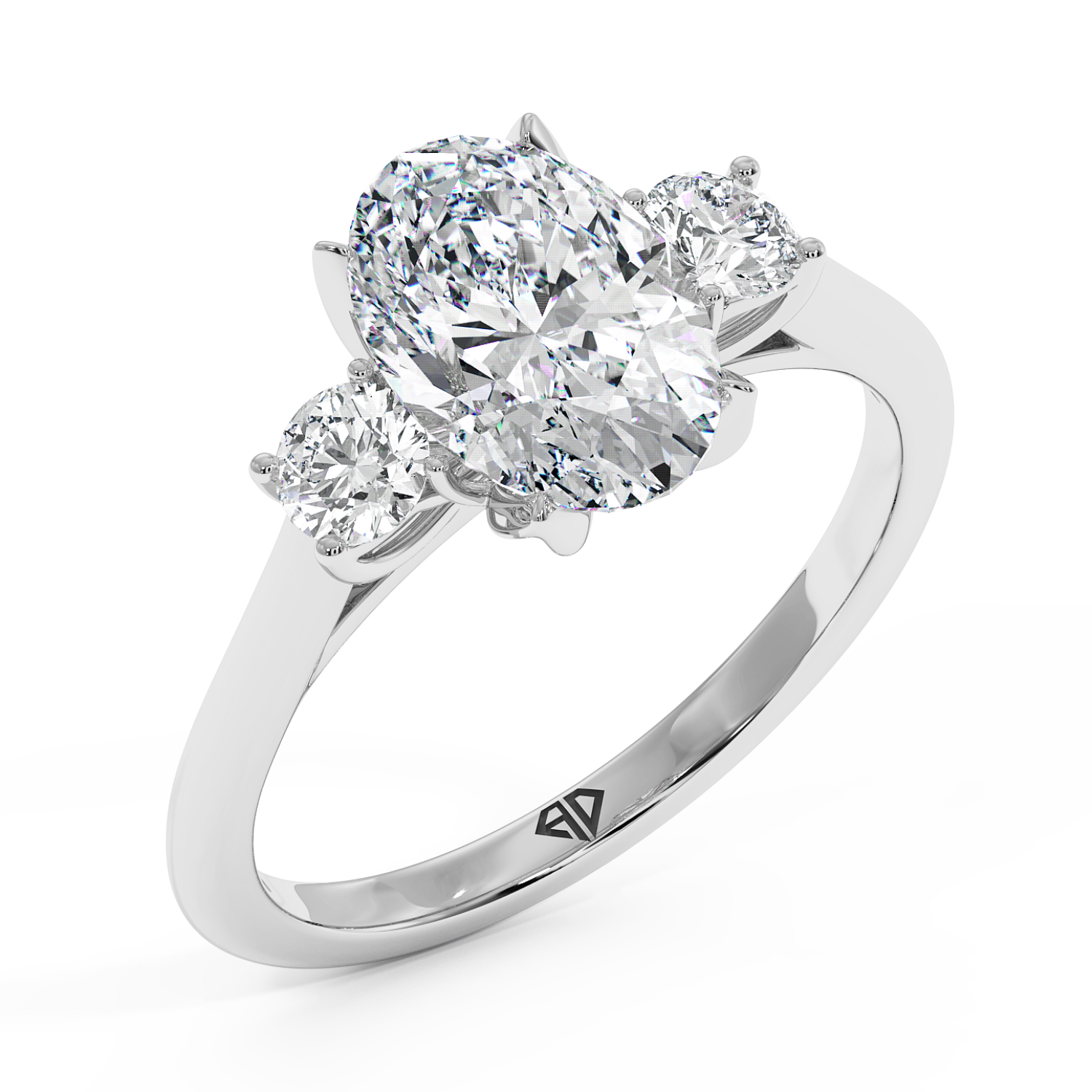 Platinum Dolce Engagement Ring