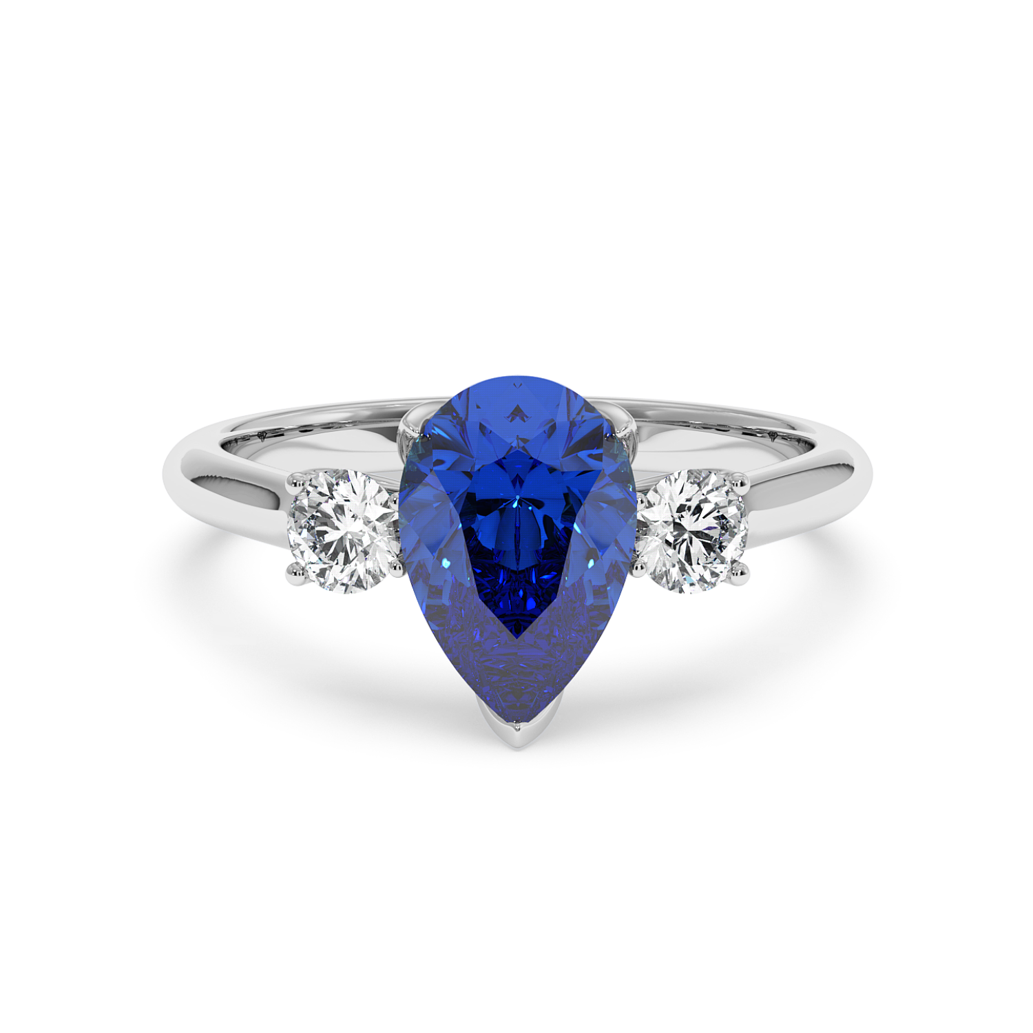 18K White Gold Dolce Engagement Ring