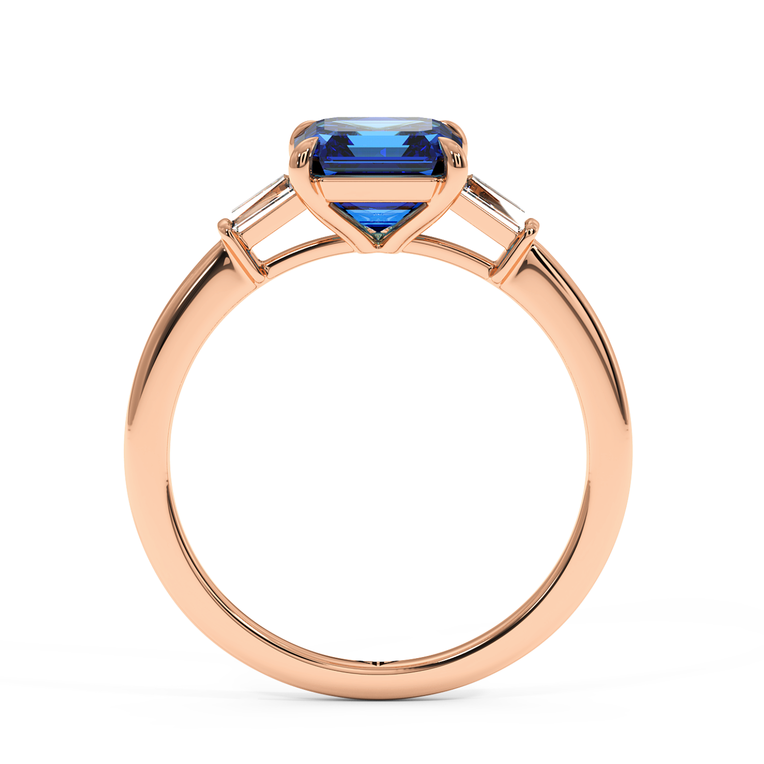 18K Rose Gold Quinn Engagement Ring