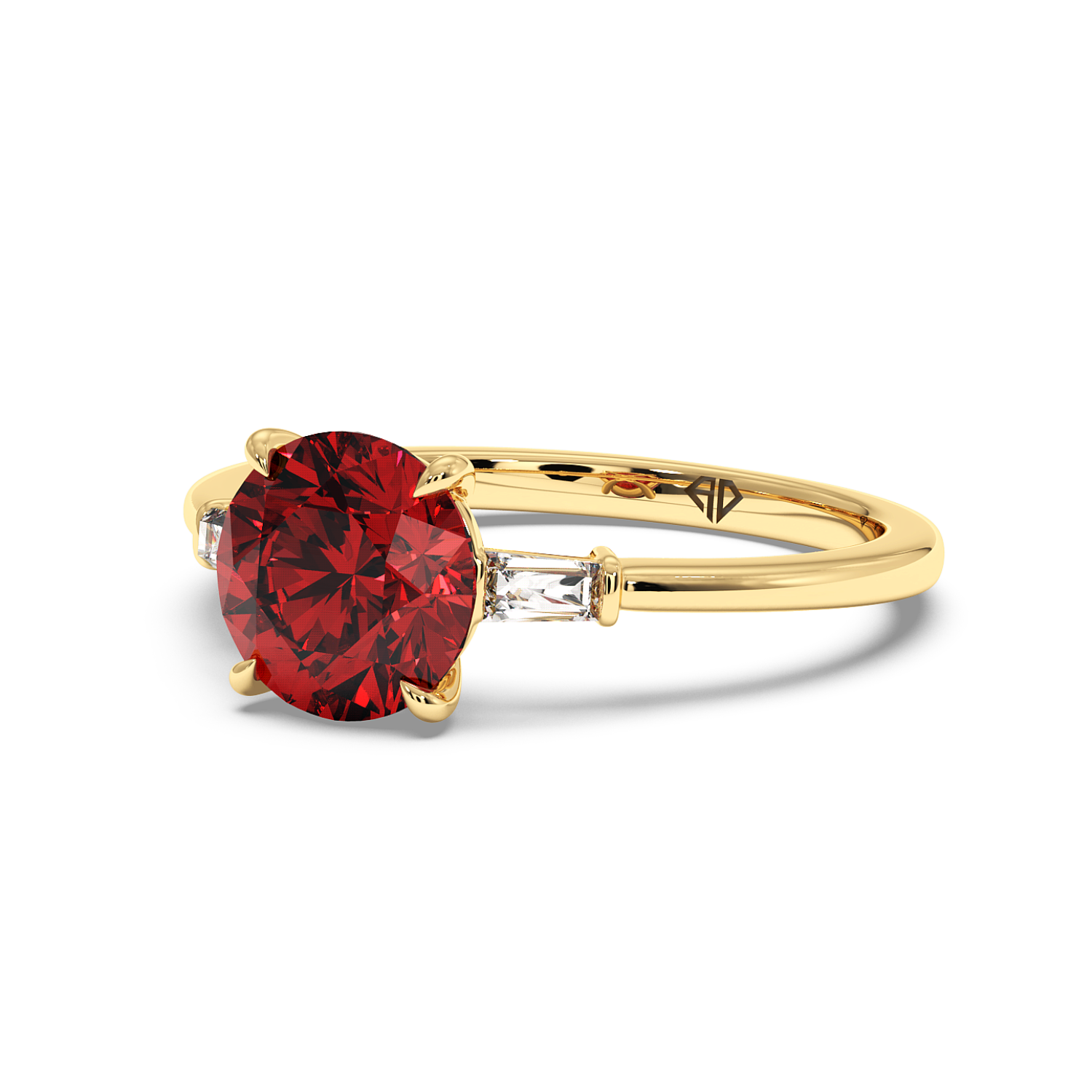 18K Yellow Gold Quinn Engagement Ring
