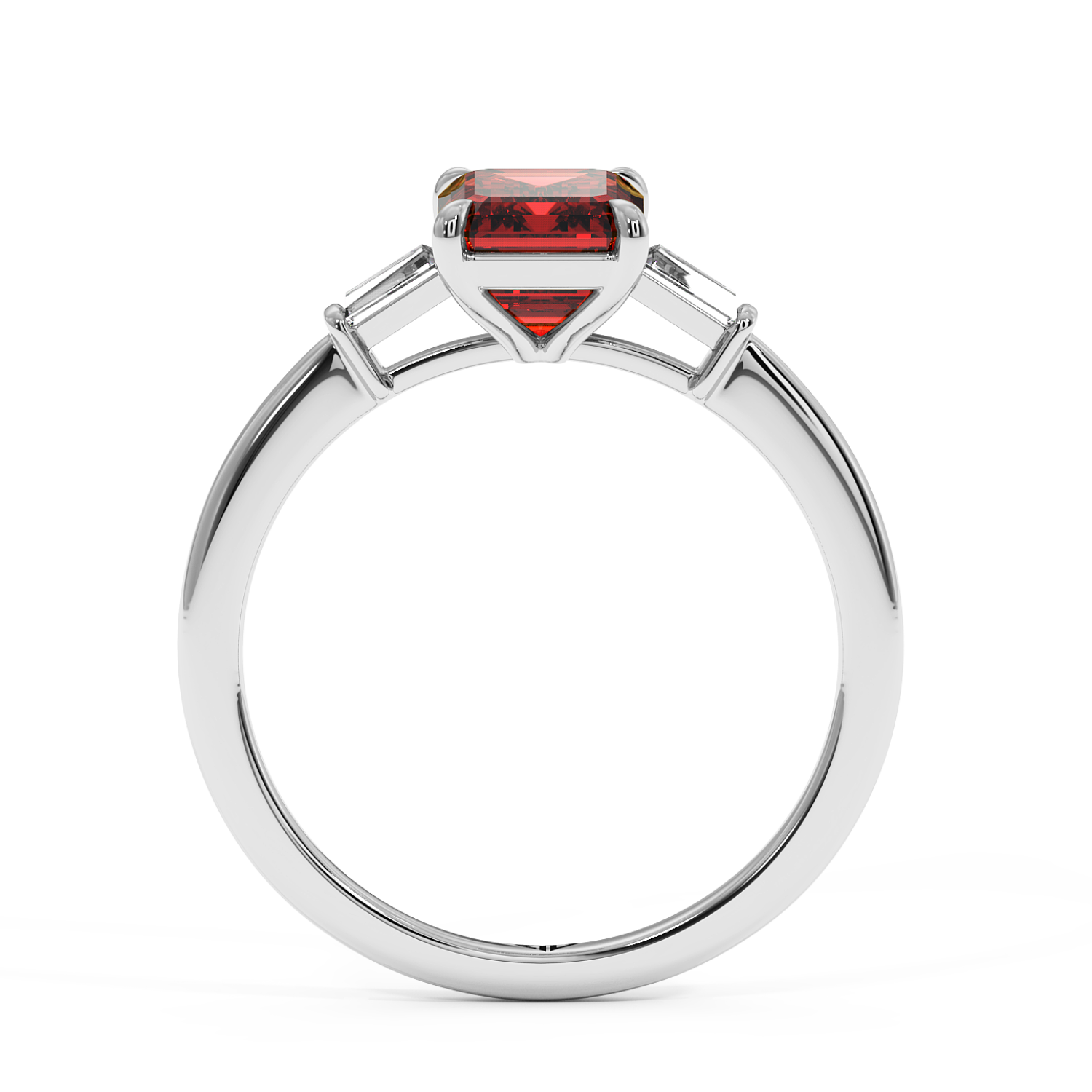 Platinum Quinn Engagement Ring
