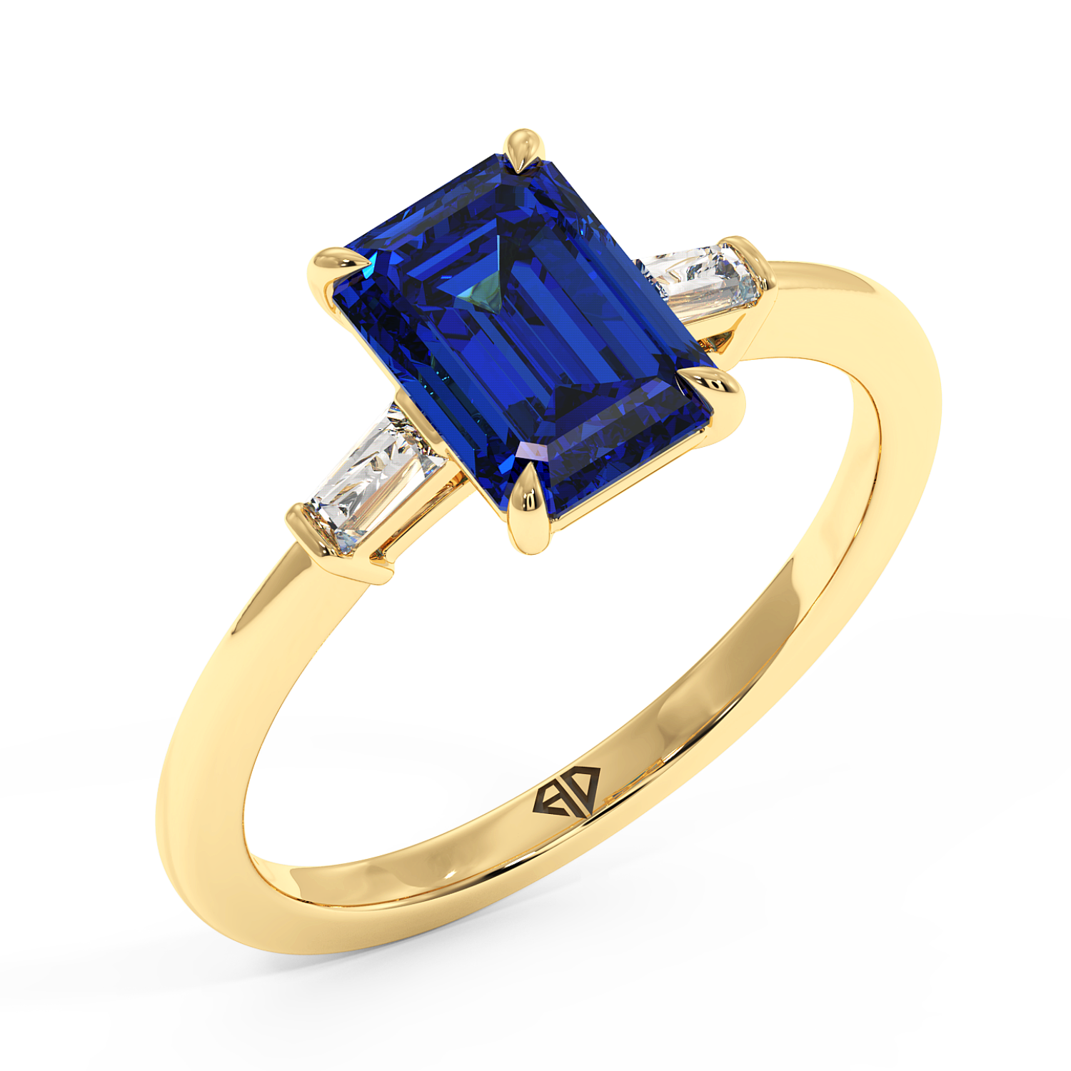 18K Yellow Gold Quinn Engagement Ring