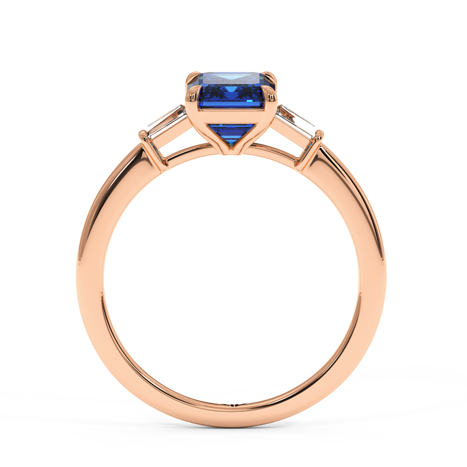 18K Rose Gold Quinn Engagement Ring
