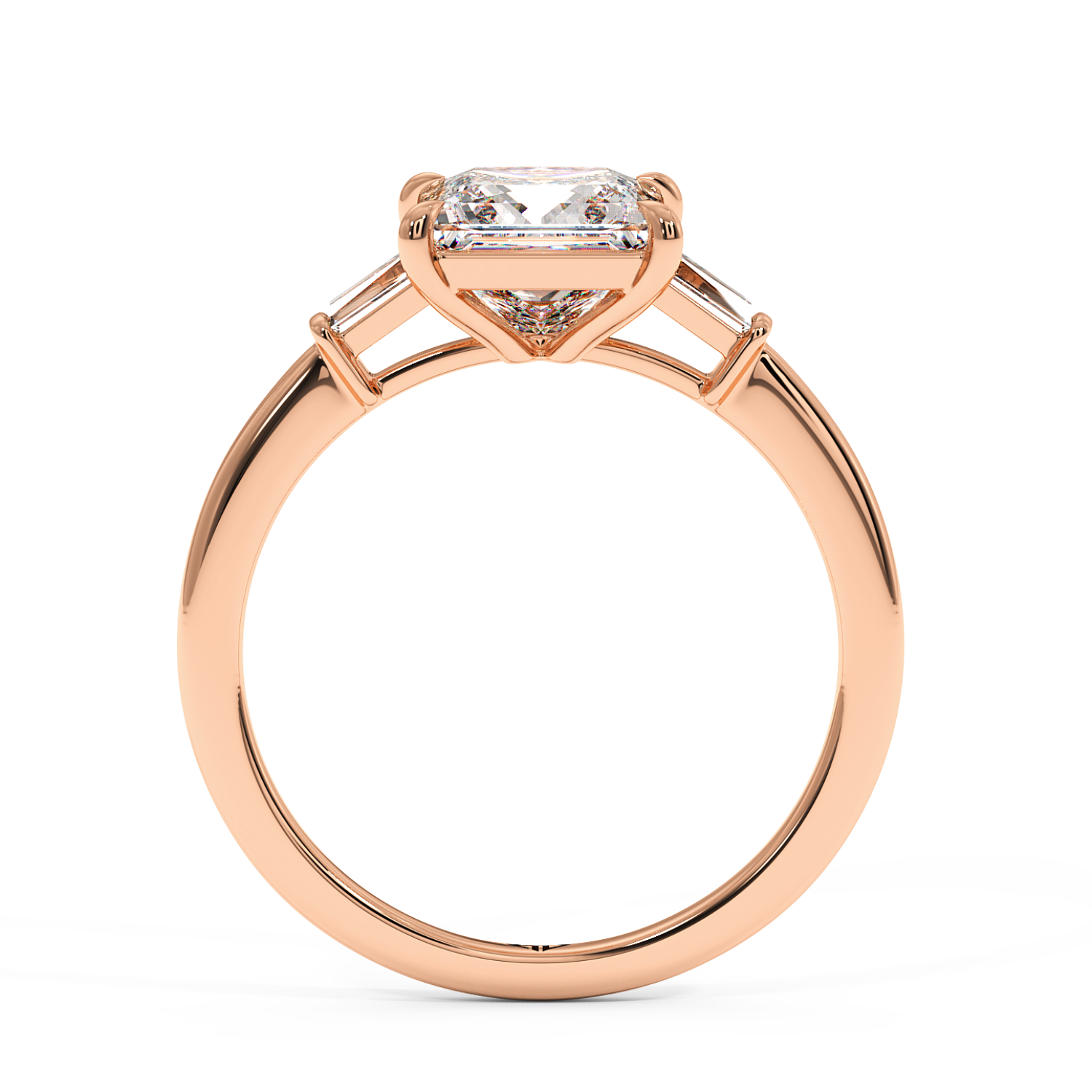 18K Rose Gold Quinn Engagement Ring