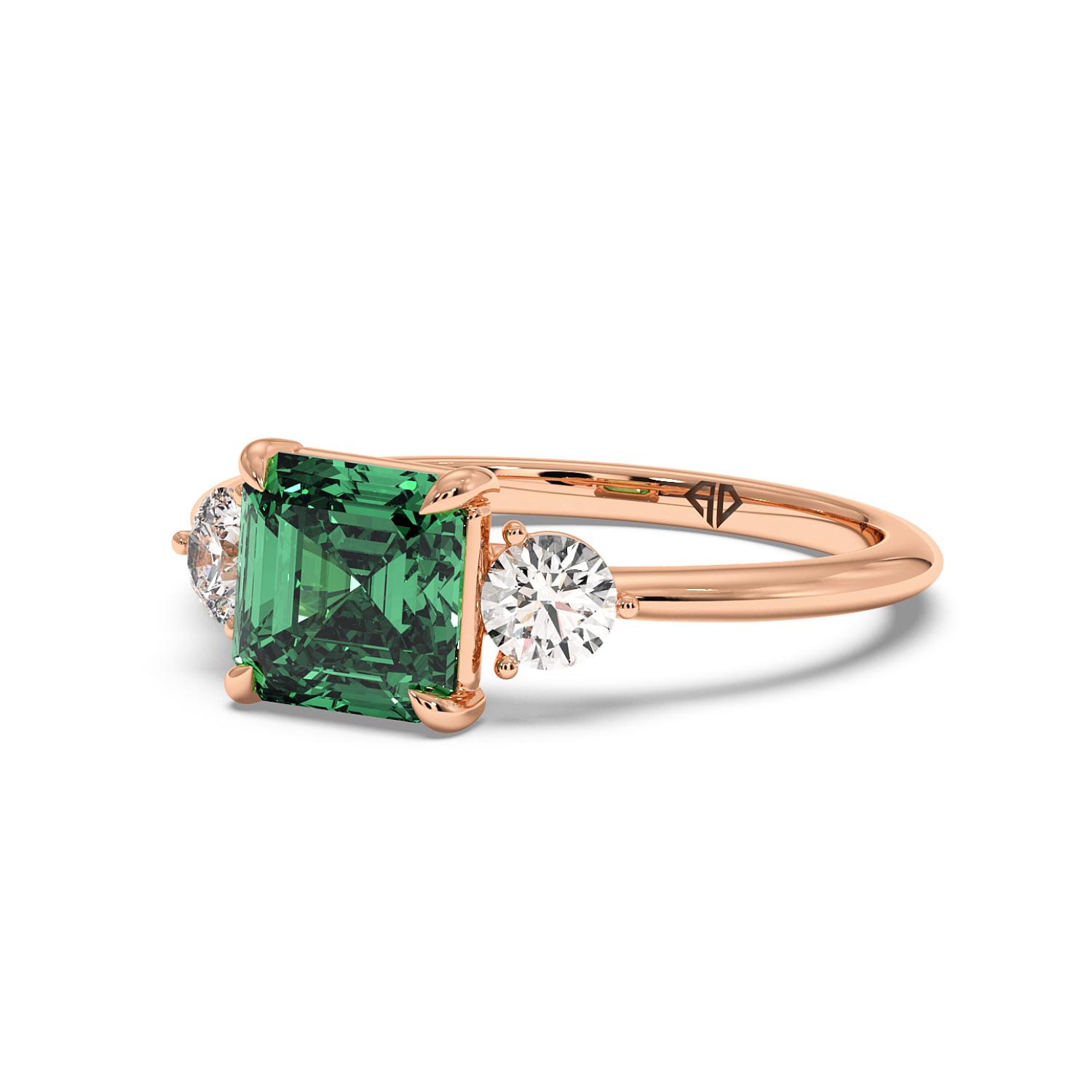 18K Rose Gold Aida Engagement Ring