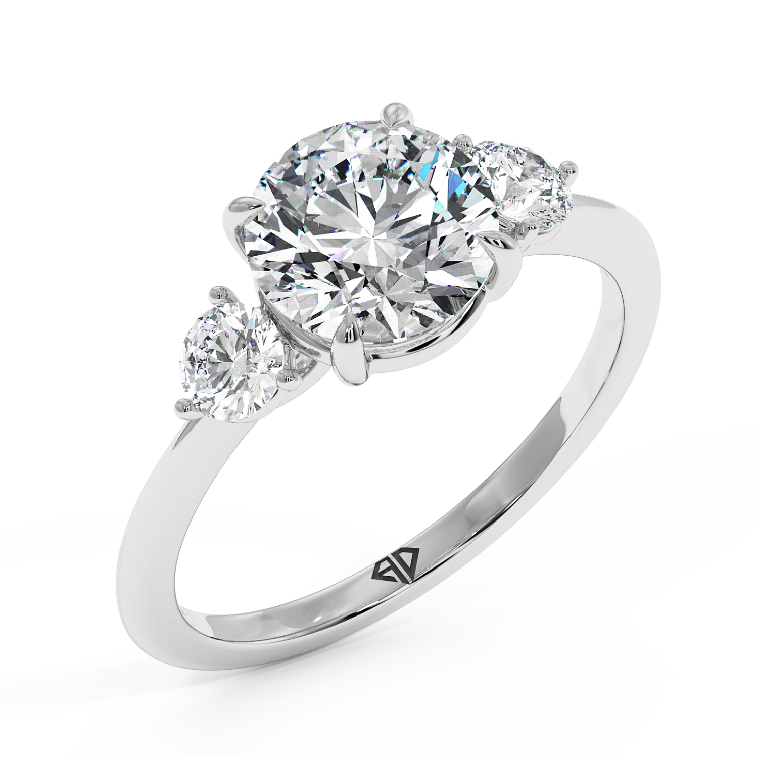 Platinum Aida Engagement Ring
