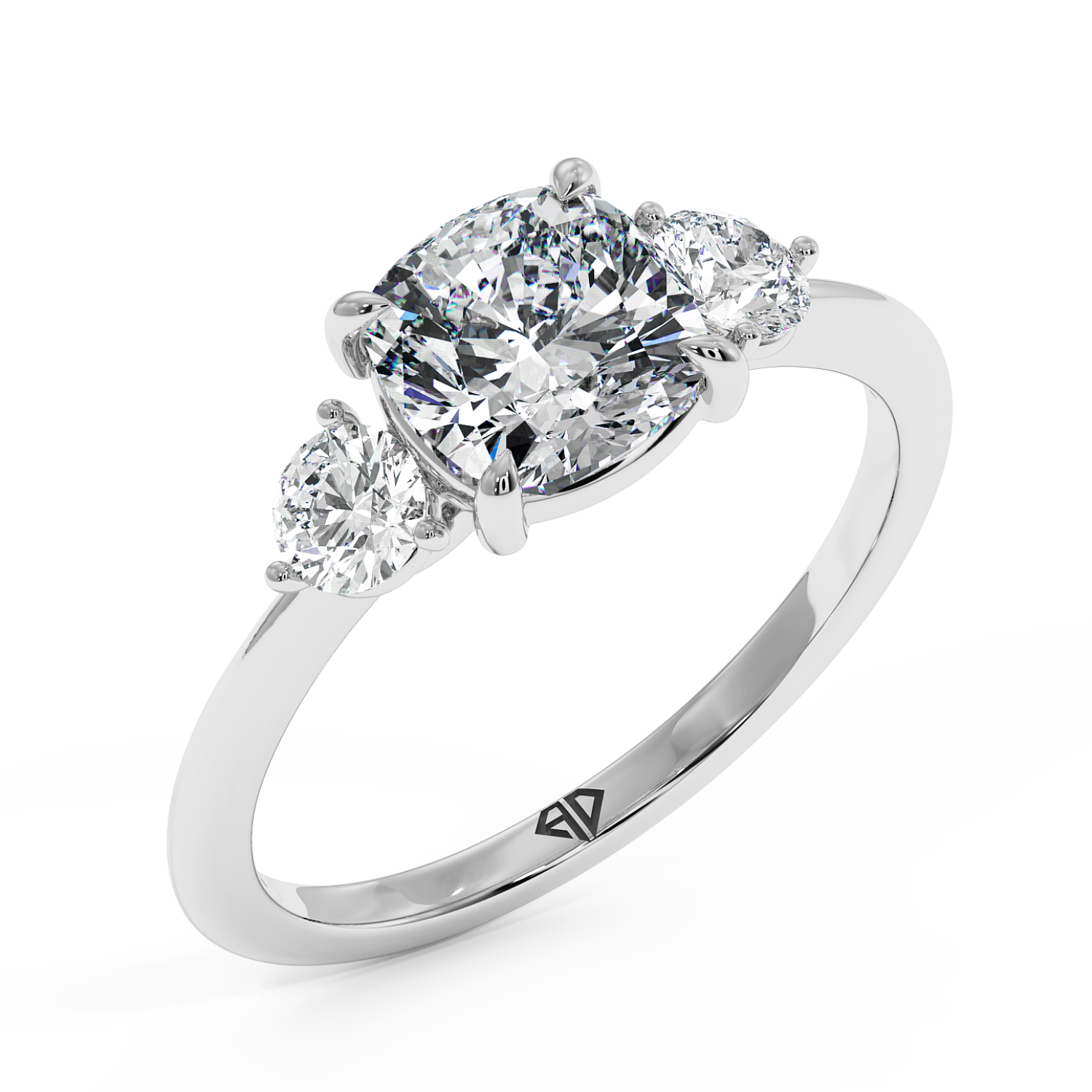 Platinum Aida Engagement Ring