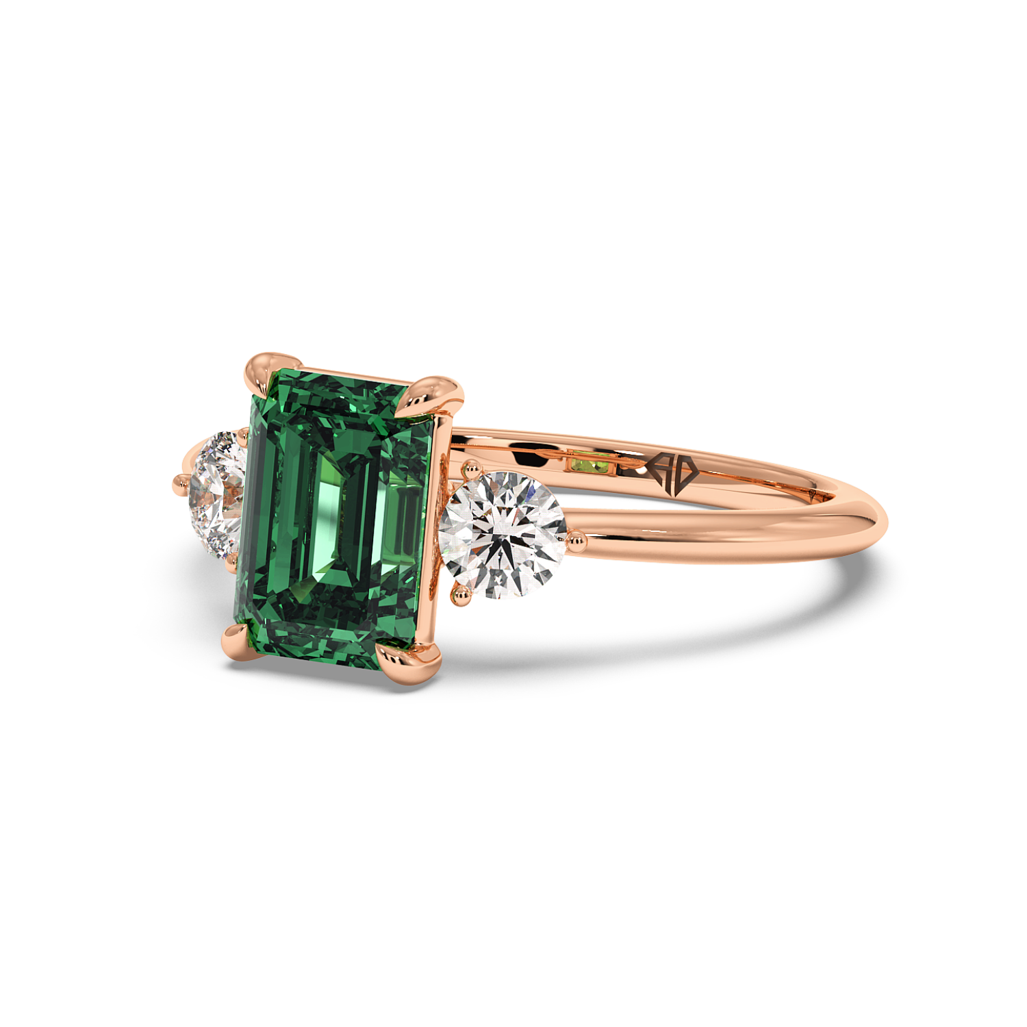 18K Rose Gold Aida Engagement Ring