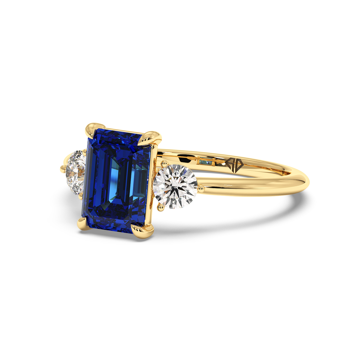 18K Yellow Gold Aida Engagement Ring