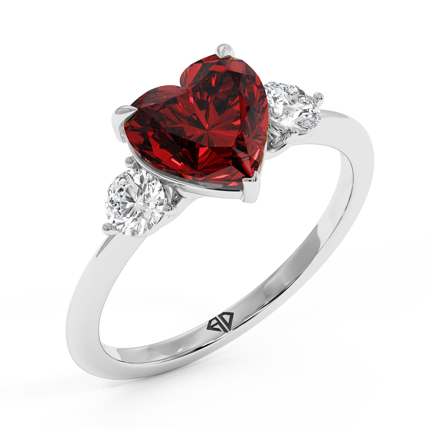 Platinum Aida Engagement Ring