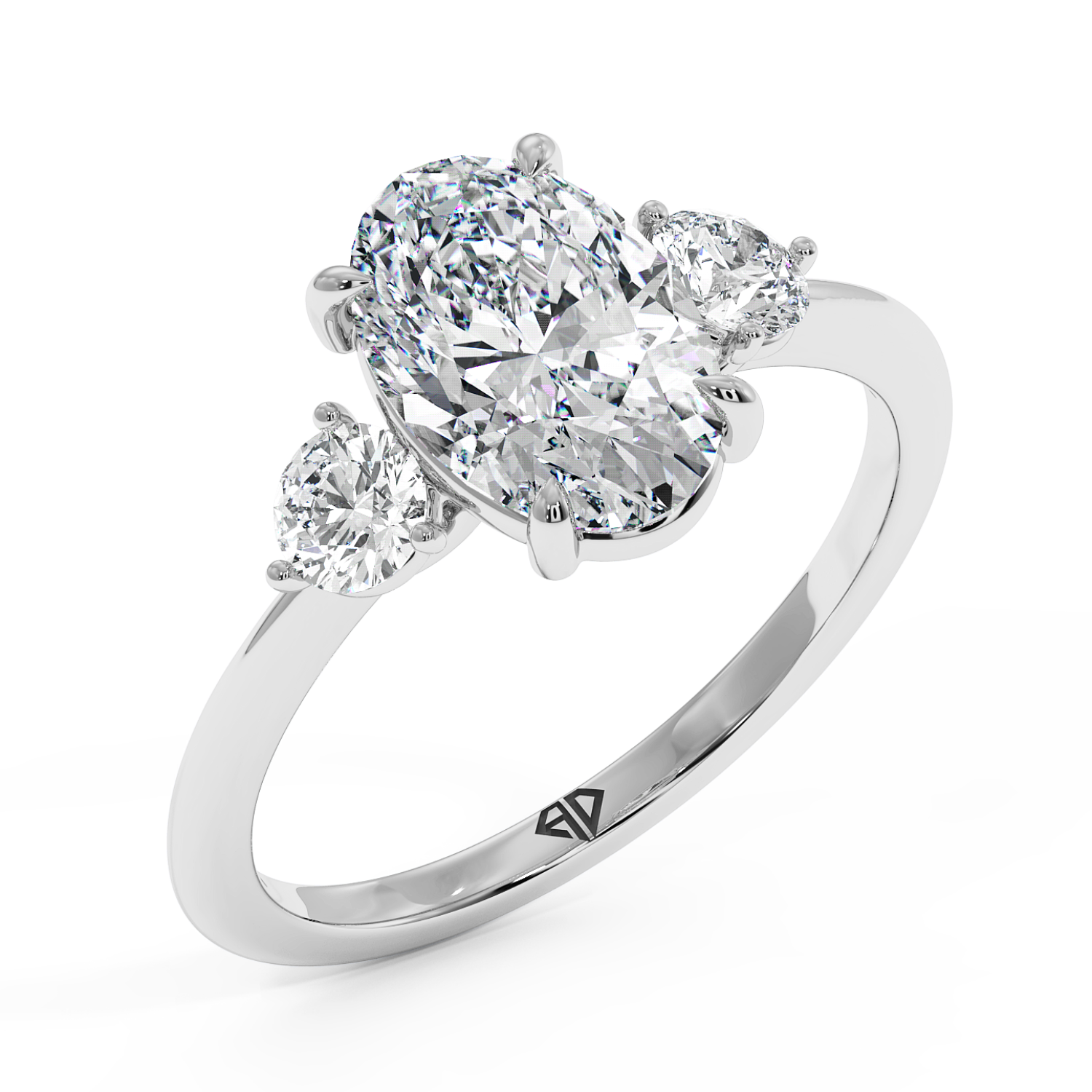 Platinum Aida Engagement Ring