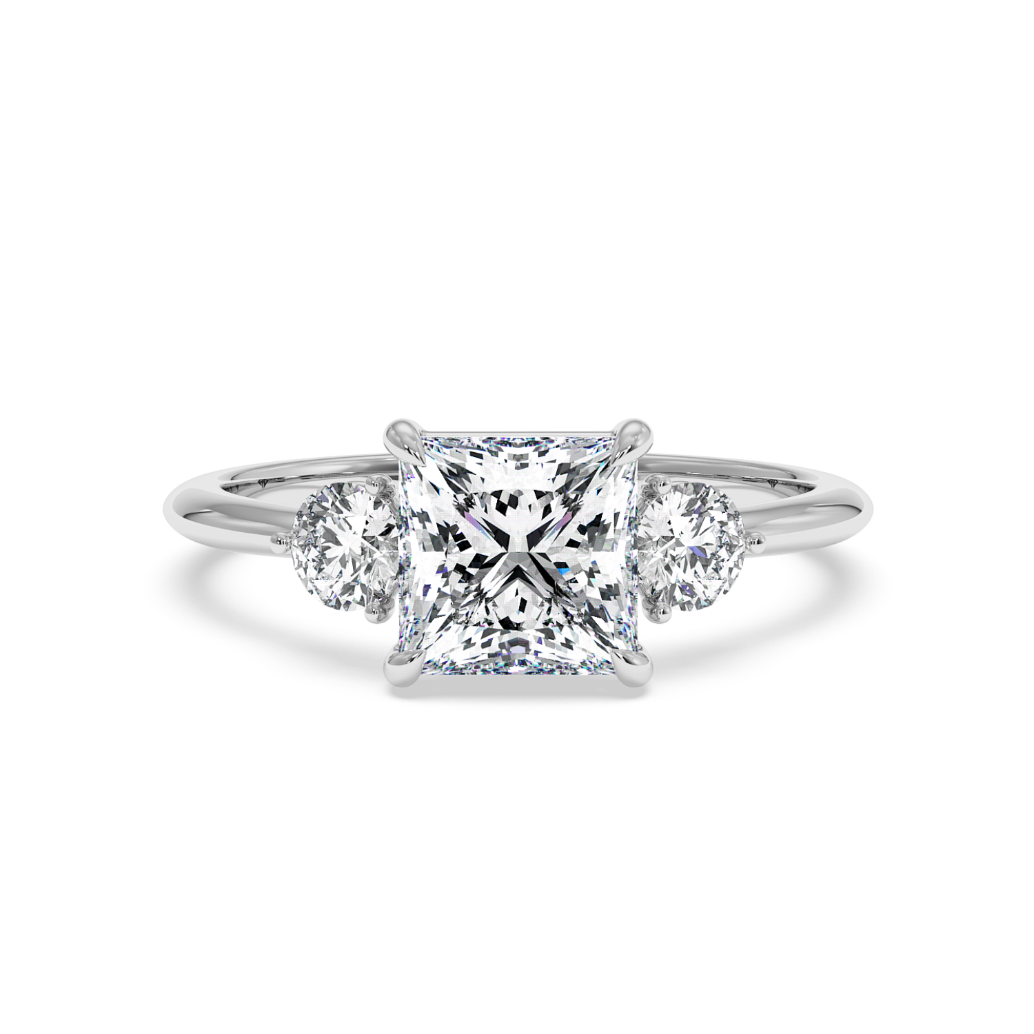 Platinum Aida Engagement Ring