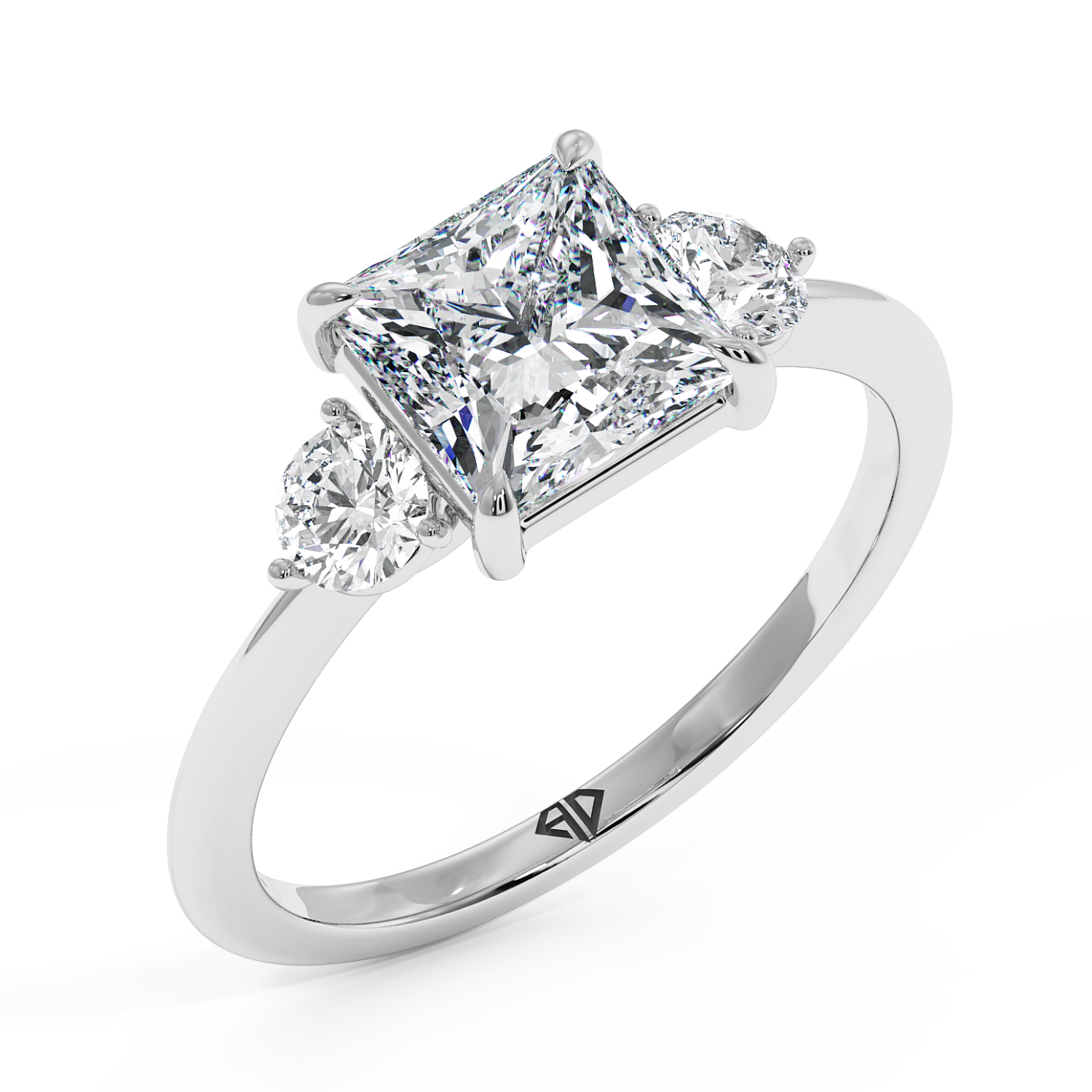 Platinum Aida Engagement Ring