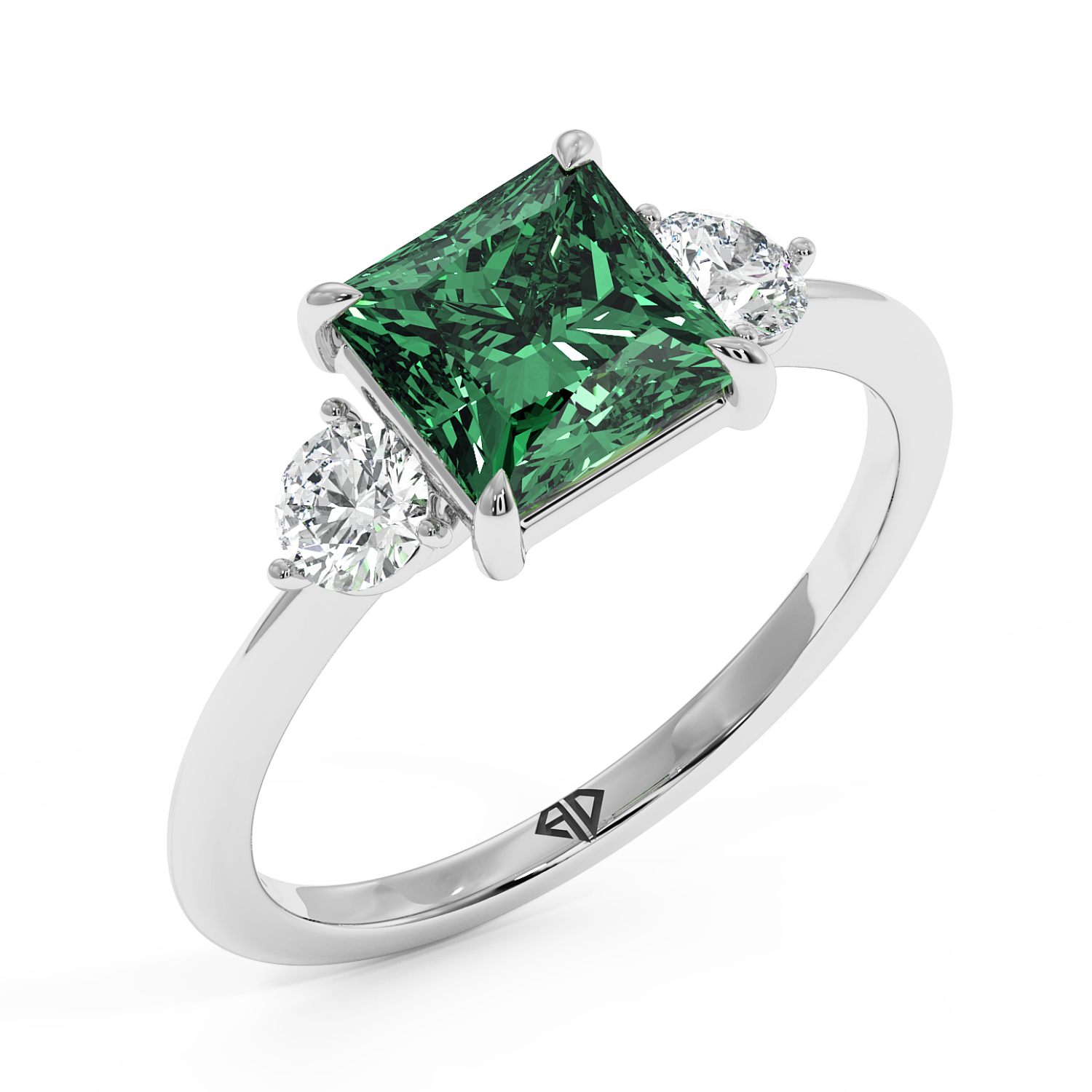 Platinum Aida Engagement Ring