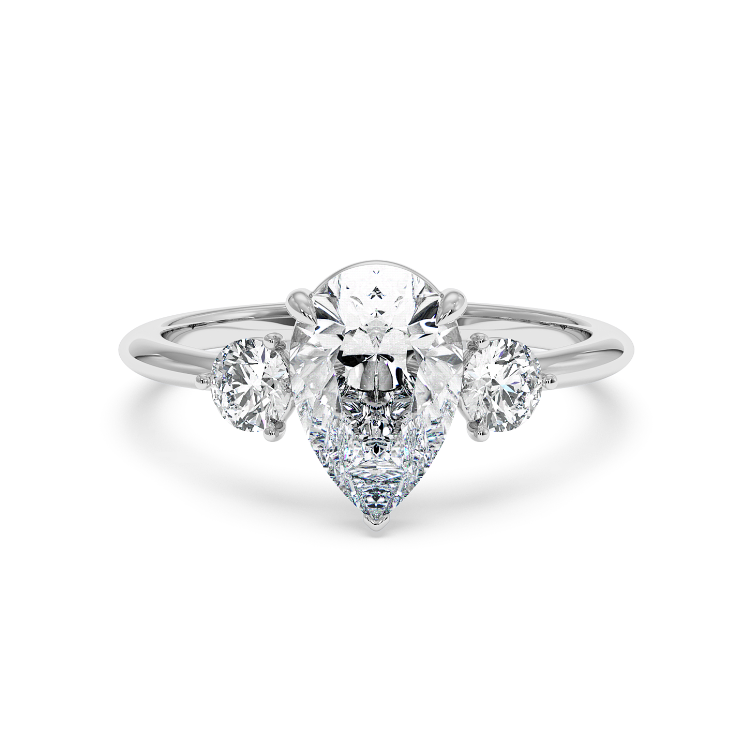 Platinum Aida Engagement Ring