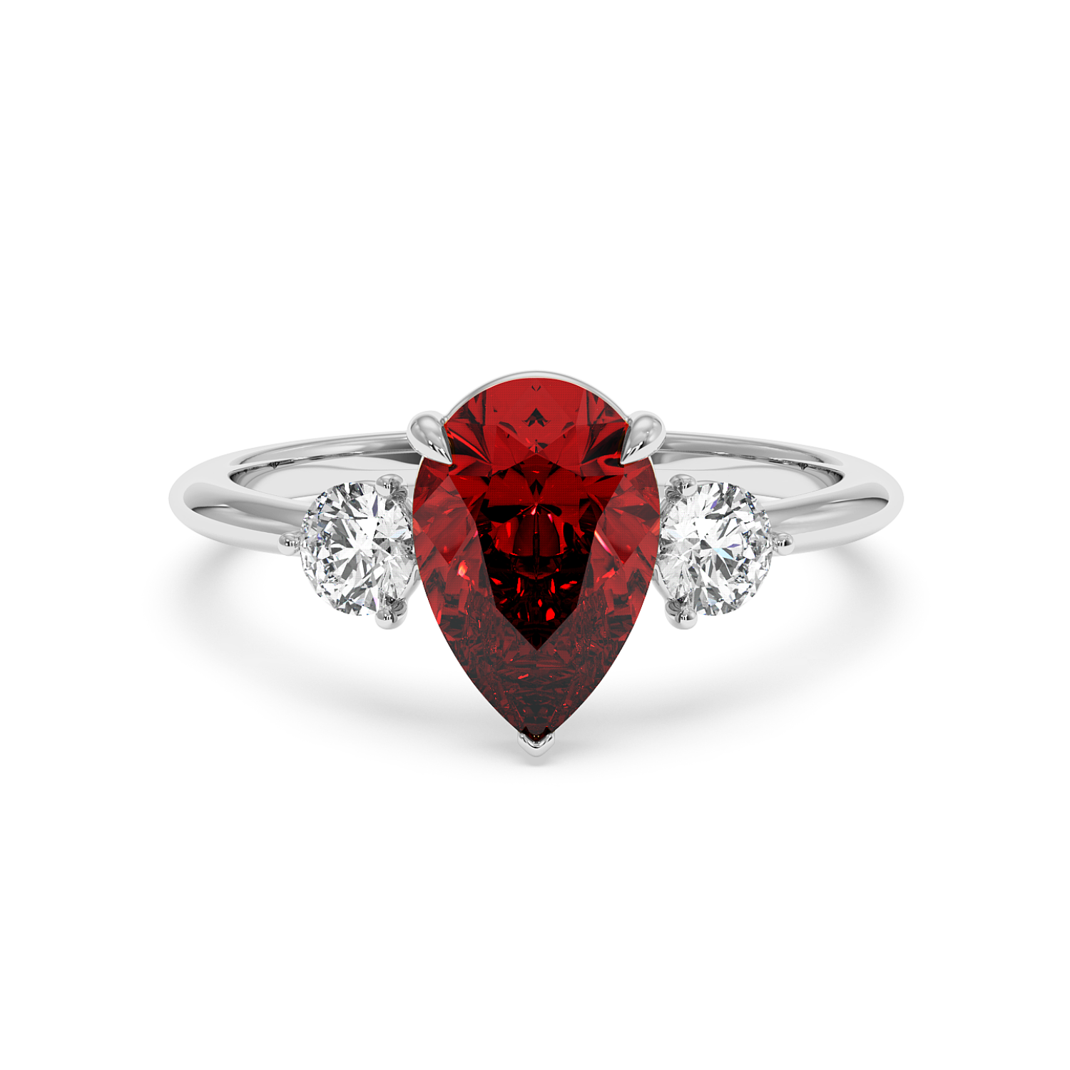 Platinum Aida Engagement Ring