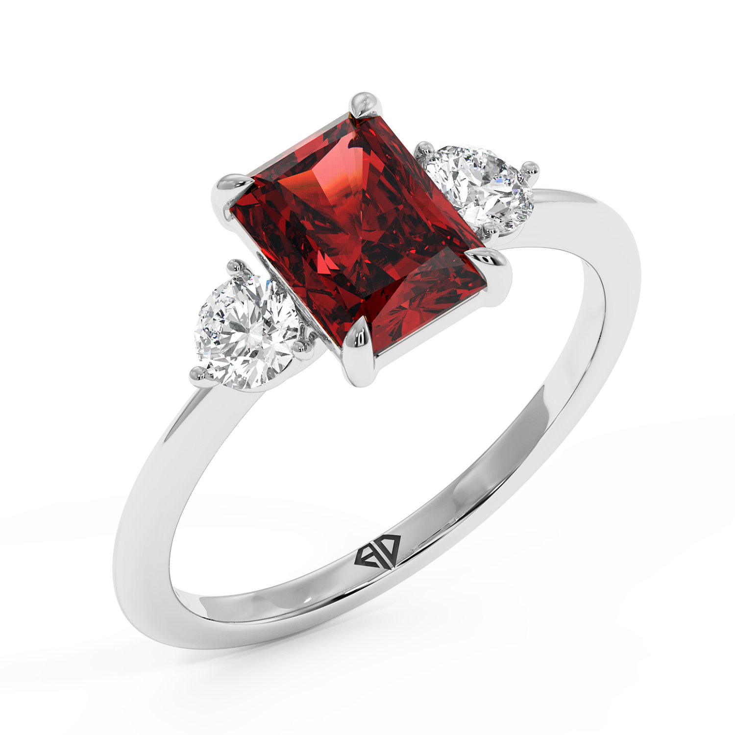 Platinum Aida Engagement Ring