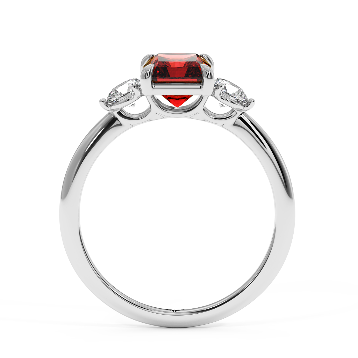 Platinum Aida Engagement Ring