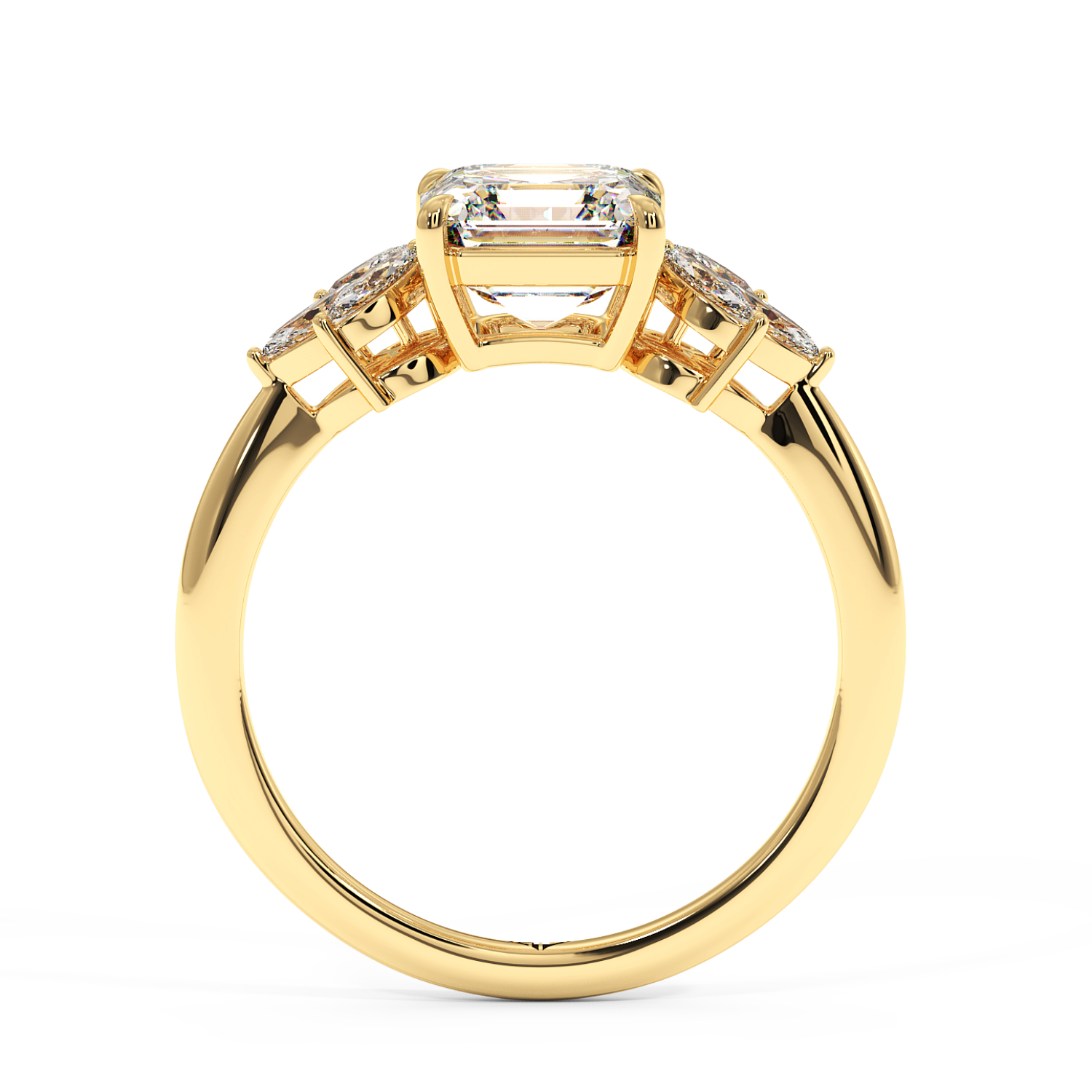 18K Yellow Gold Heidi Engagement Ring