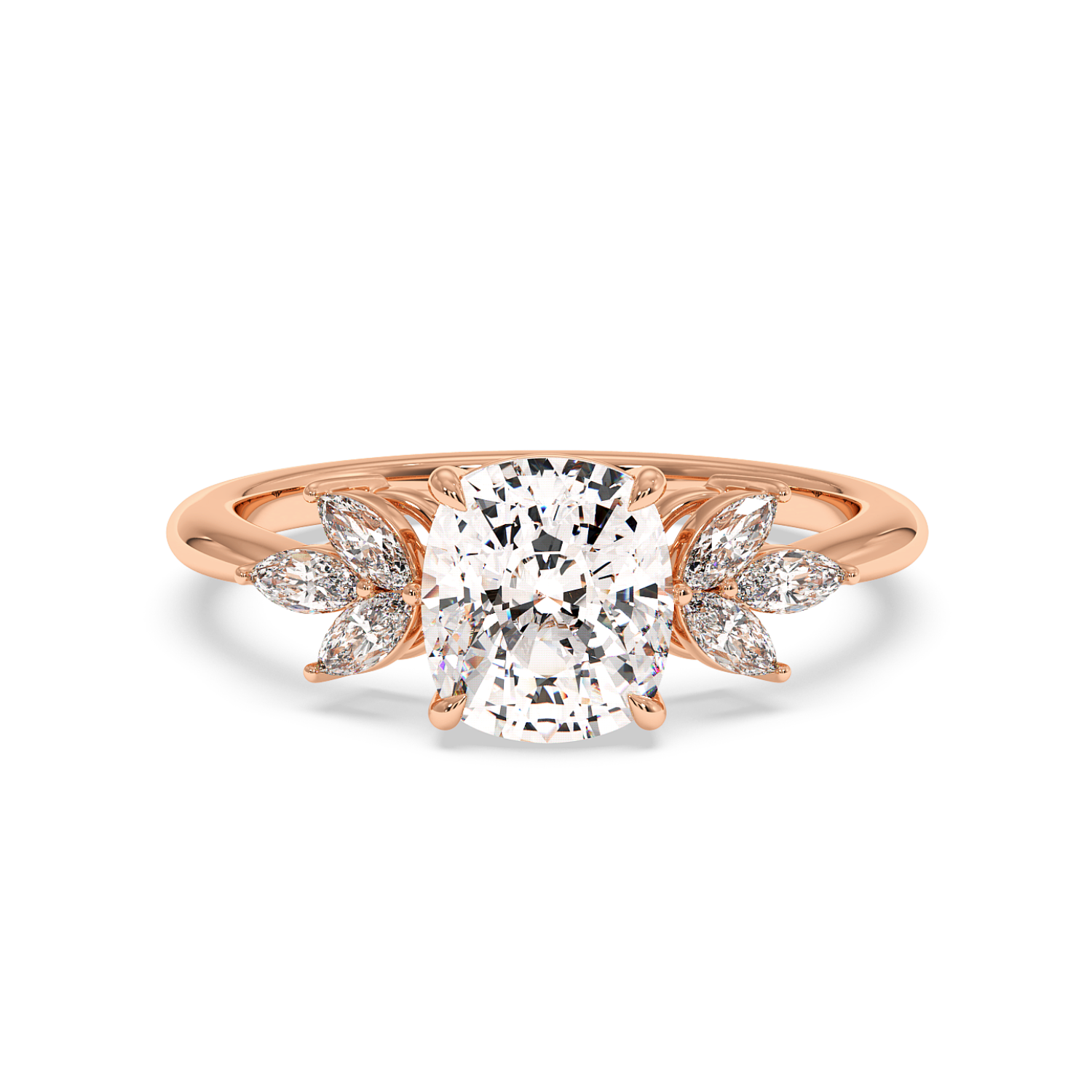18K Rose Gold Heidi Engagement Ring