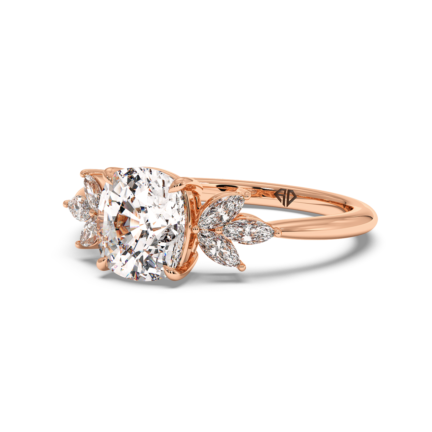 18K Rose Gold Heidi Engagement Ring