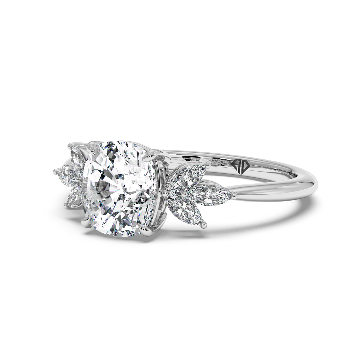 Platinum Heidi Engagement Ring