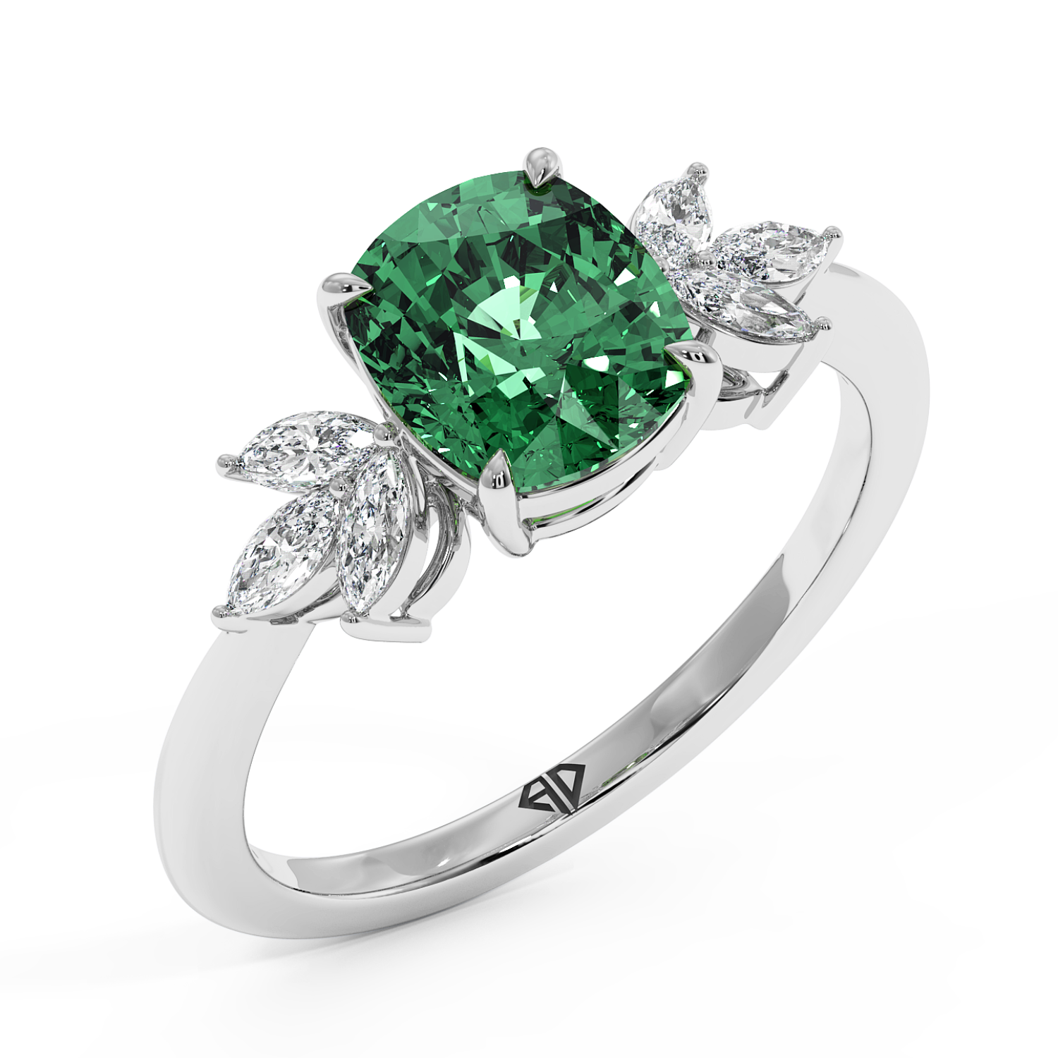 Platinum Heidi Engagement Ring