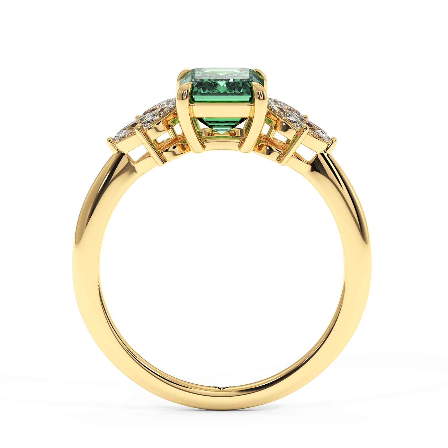 18K Yellow Gold Heidi Engagement Ring