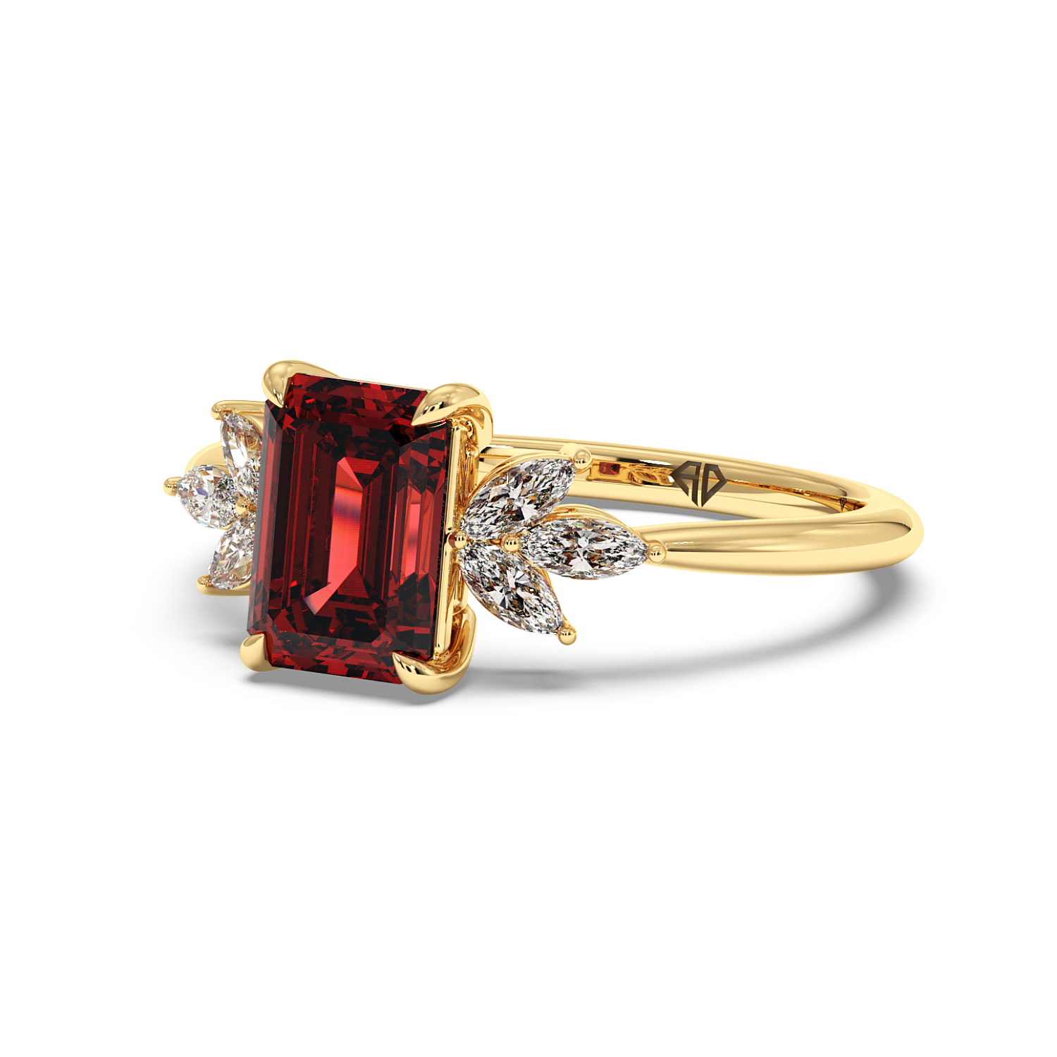 18K Yellow Gold Heidi Engagement Ring