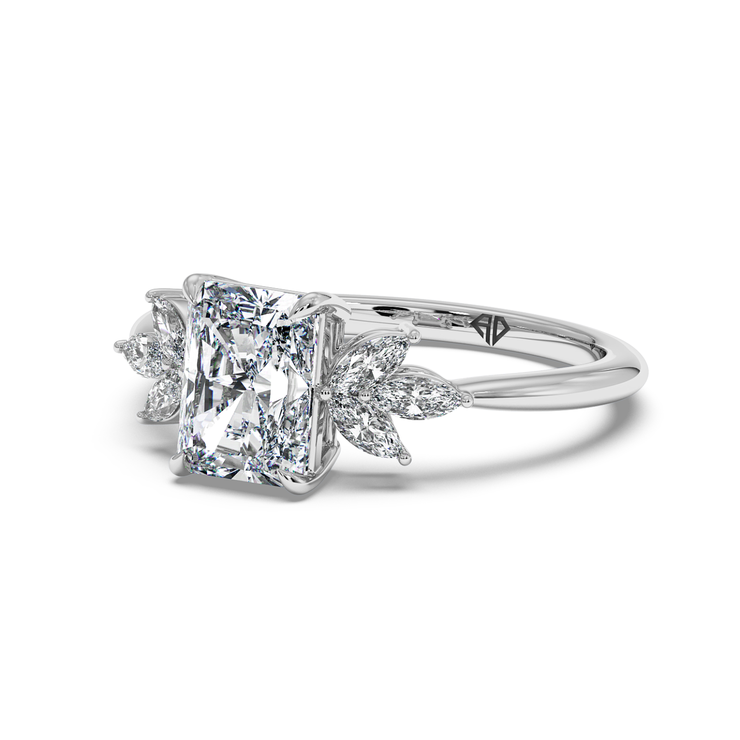 Platinum Heidi Engagement Ring
