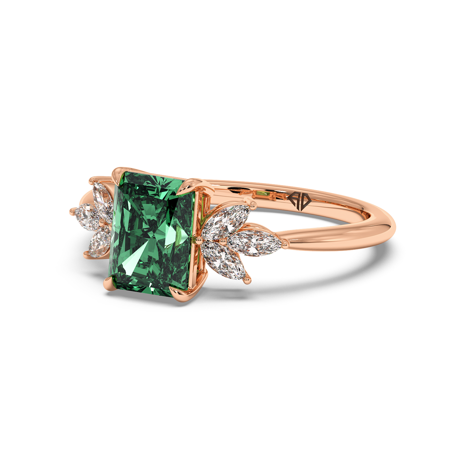 18K Rose Gold Heidi Engagement Ring