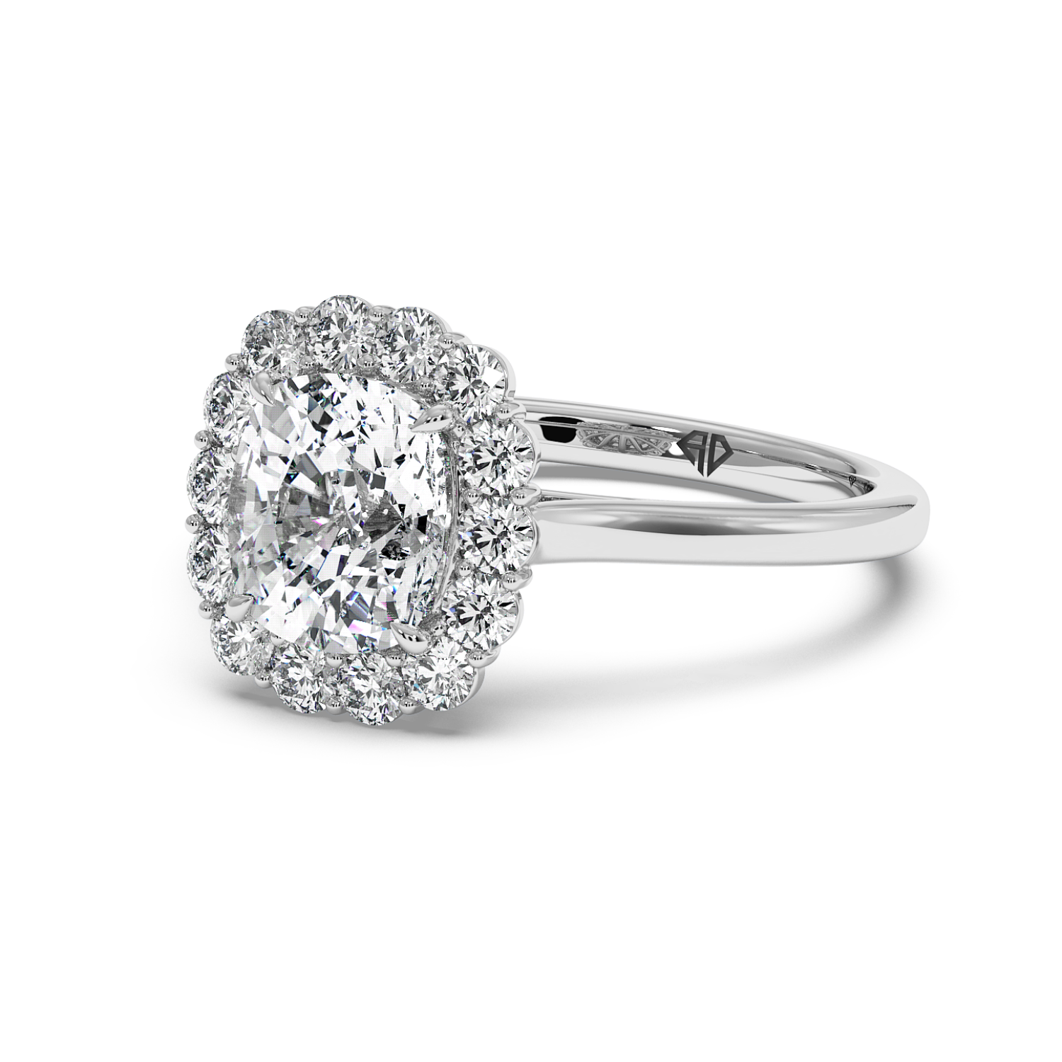 18K White Gold Matilda Engagement Ring