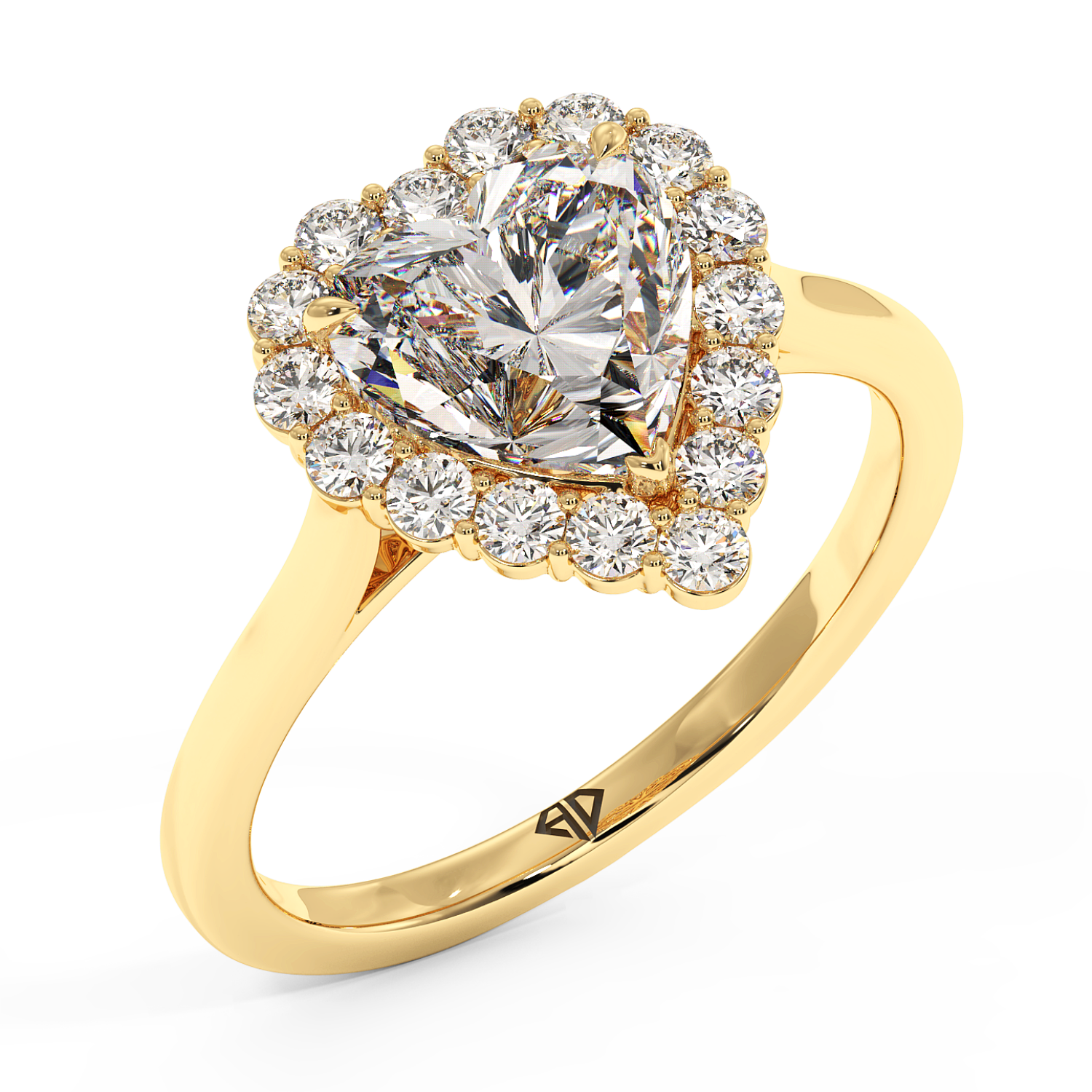 18K Yellow Gold Matilda Engagement Ring