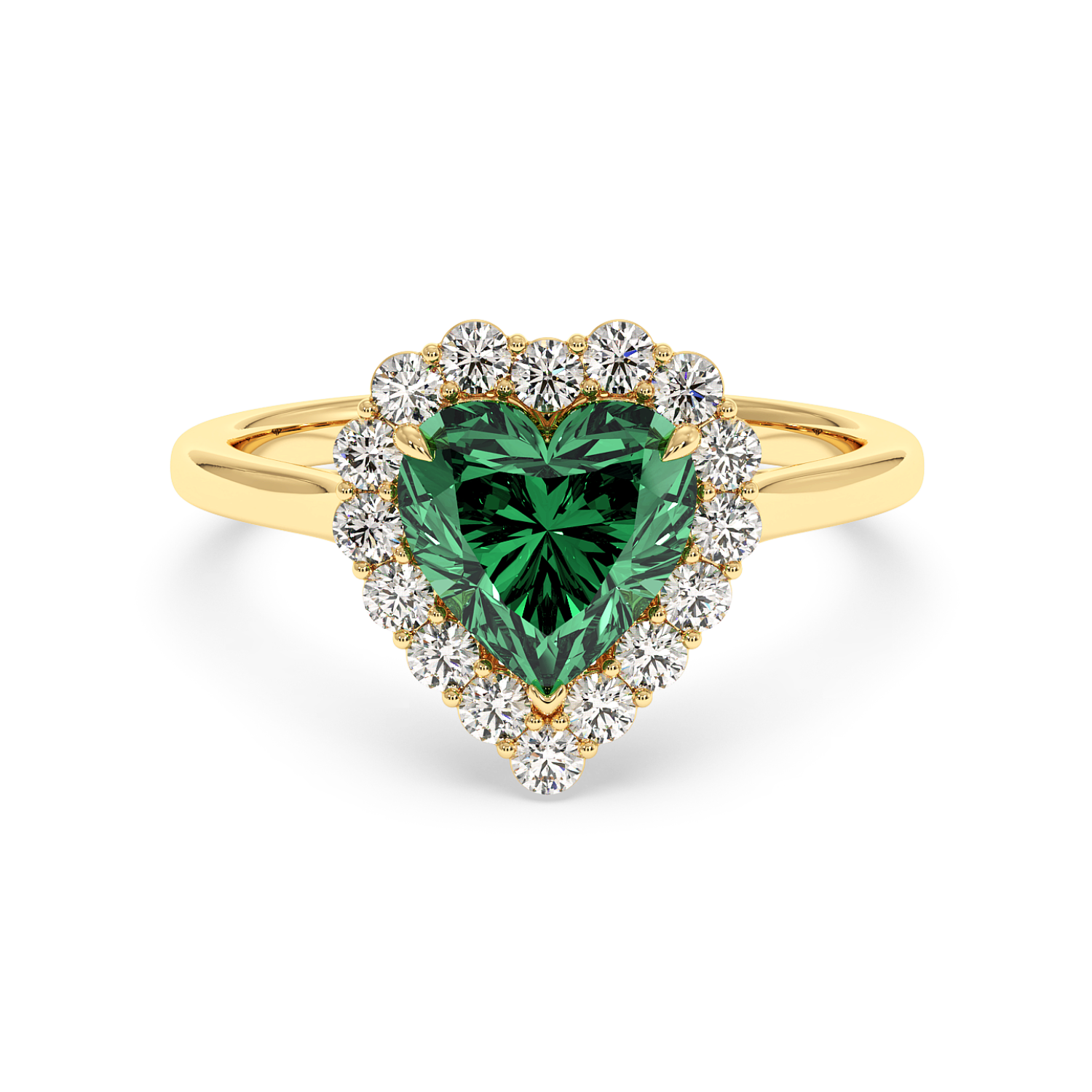 18K Yellow Gold Matilda Engagement Ring
