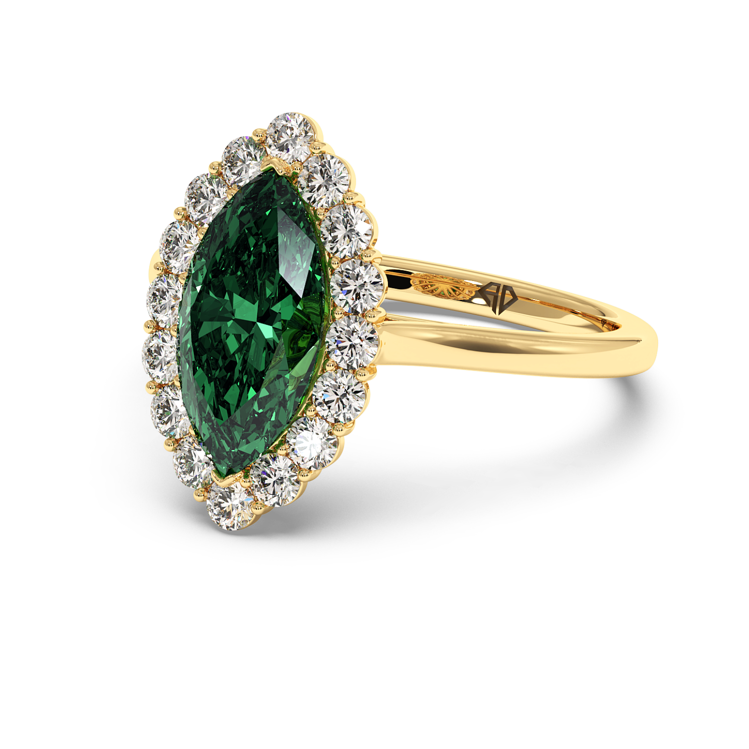 18K Yellow Gold Matilda Engagement Ring
