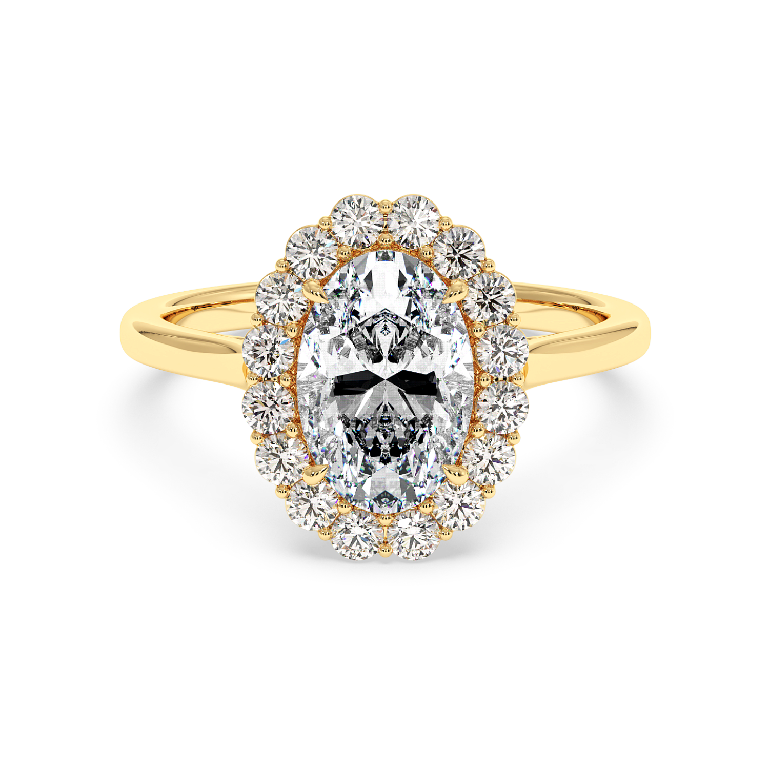 18K White Gold Matilda Engagement Ring