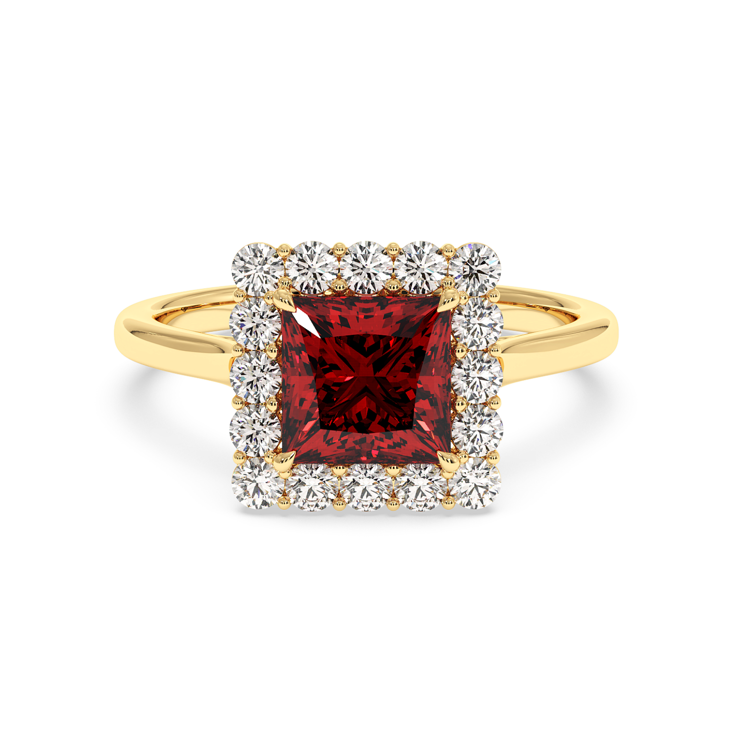 18K Yellow Gold Matilda Engagement Ring