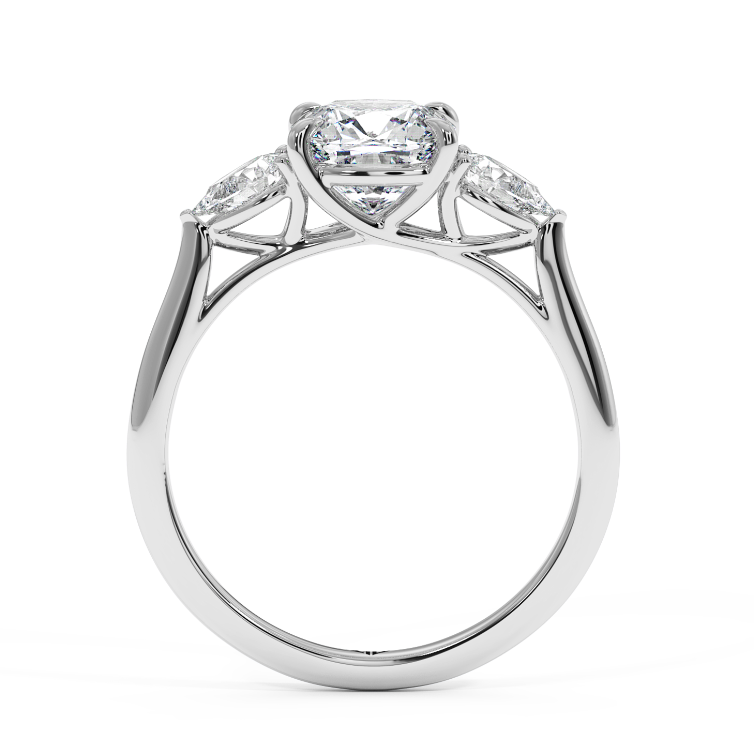 Platinum Verona Engagement Ring